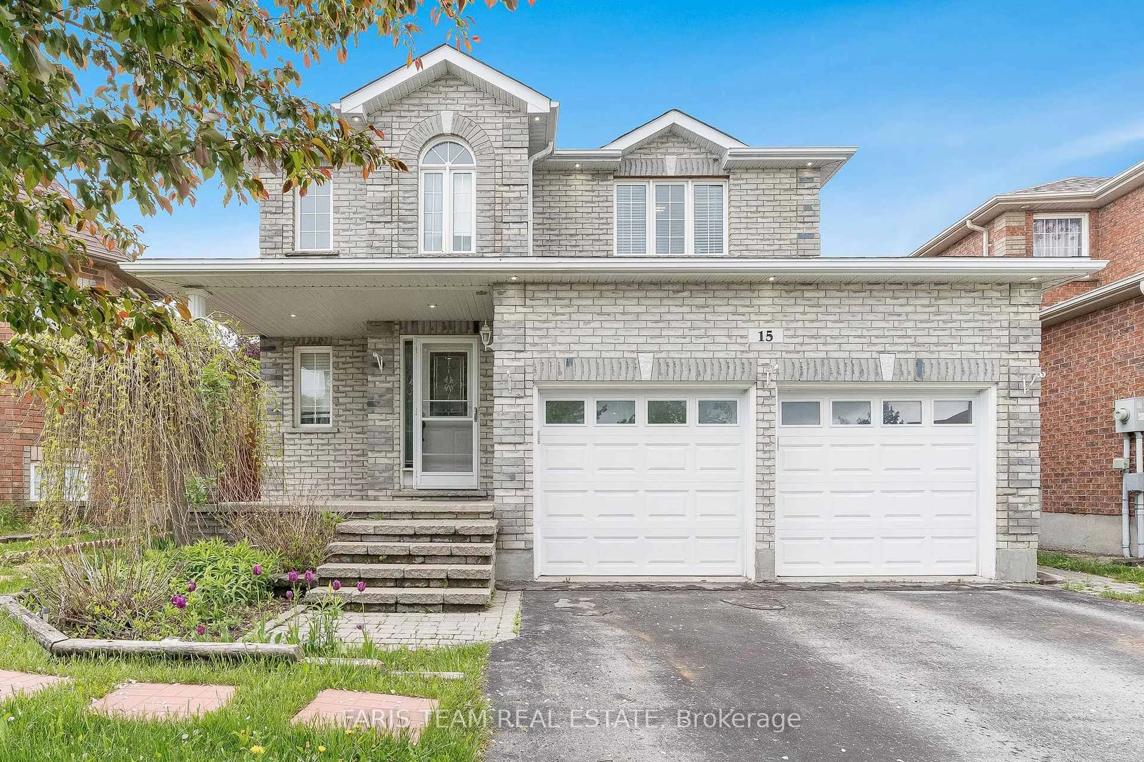 Home with brick exterior material, street for 15 Dunsmore Lane, Barrie Ontario L4M 7A1
