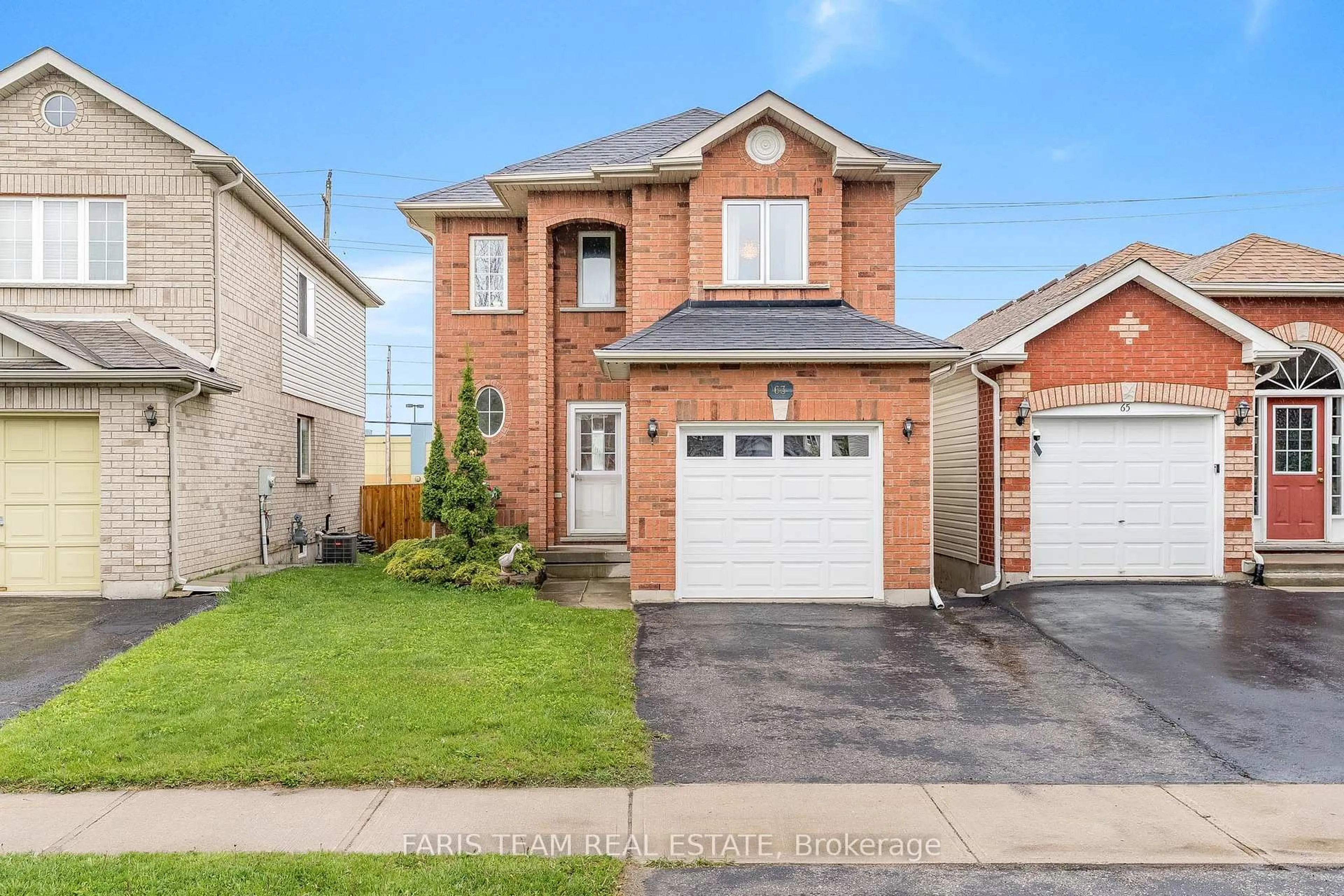 Home with brick exterior material, street for 63 Julia Cres, Orillia Ontario L3V 7Y9