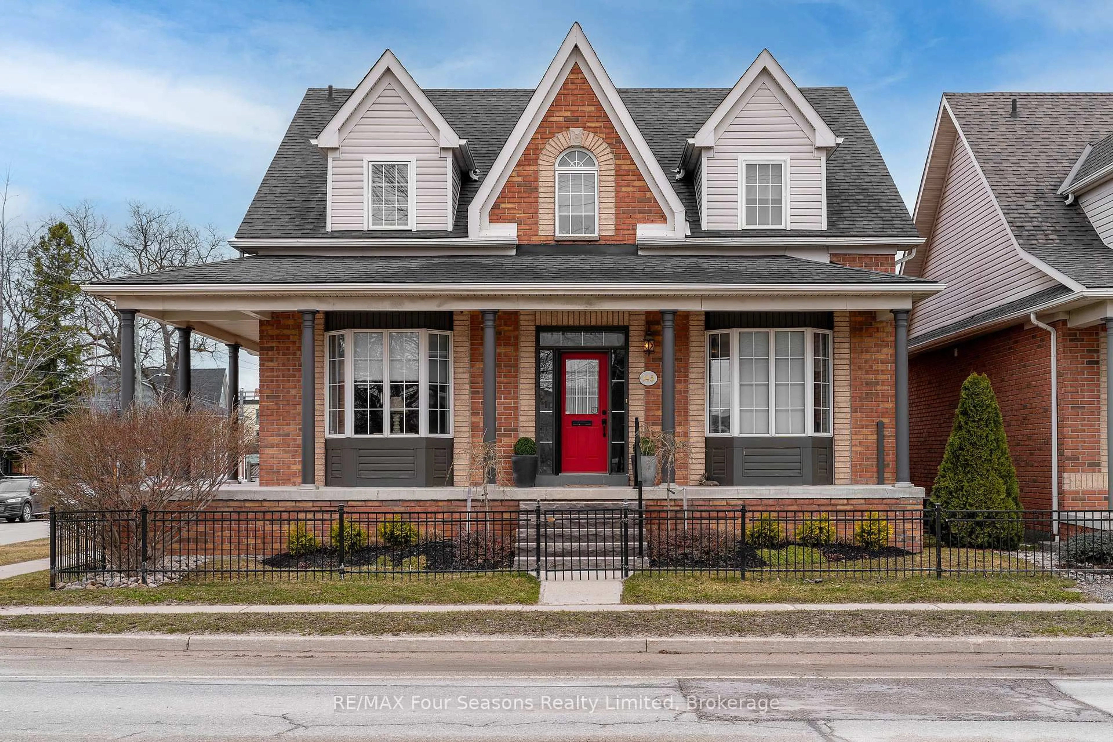 Home with brick exterior material, street for 145 Ontario St, Collingwood Ontario L9Y 4M4