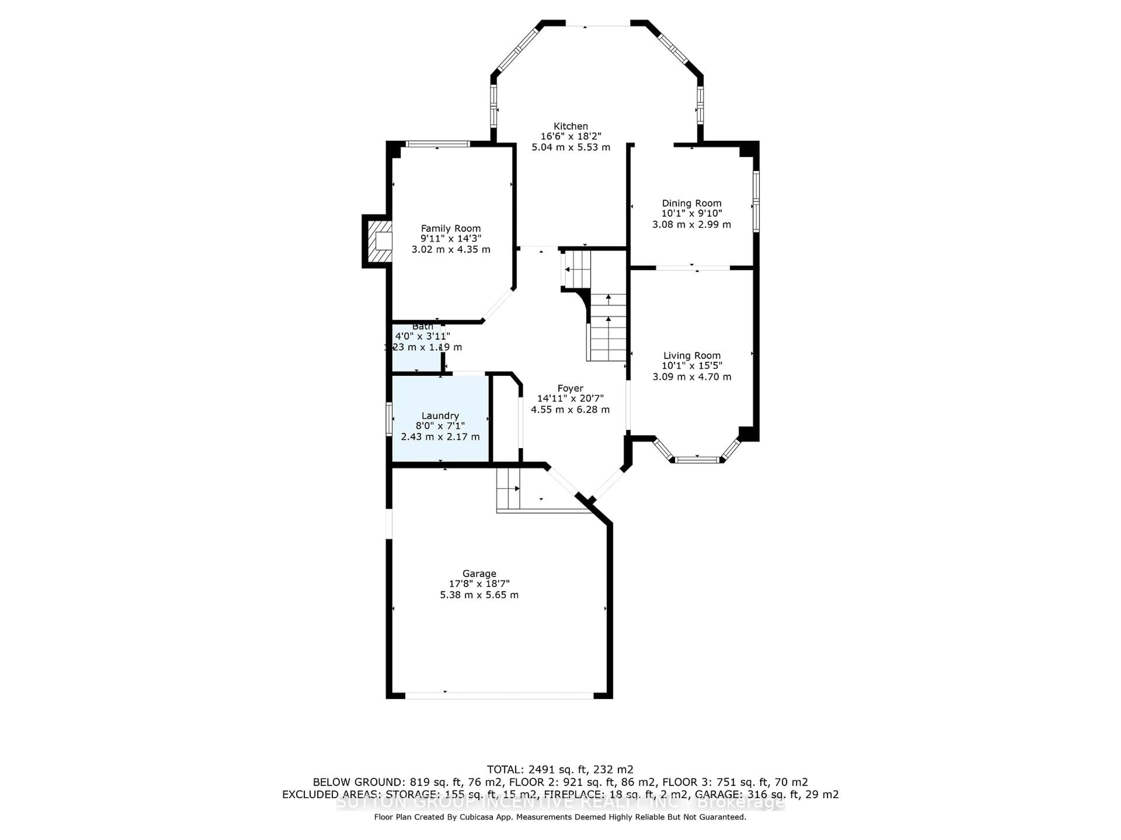 Floor plan for 53 Taylor Dr, Barrie Ontario L4N 8K6