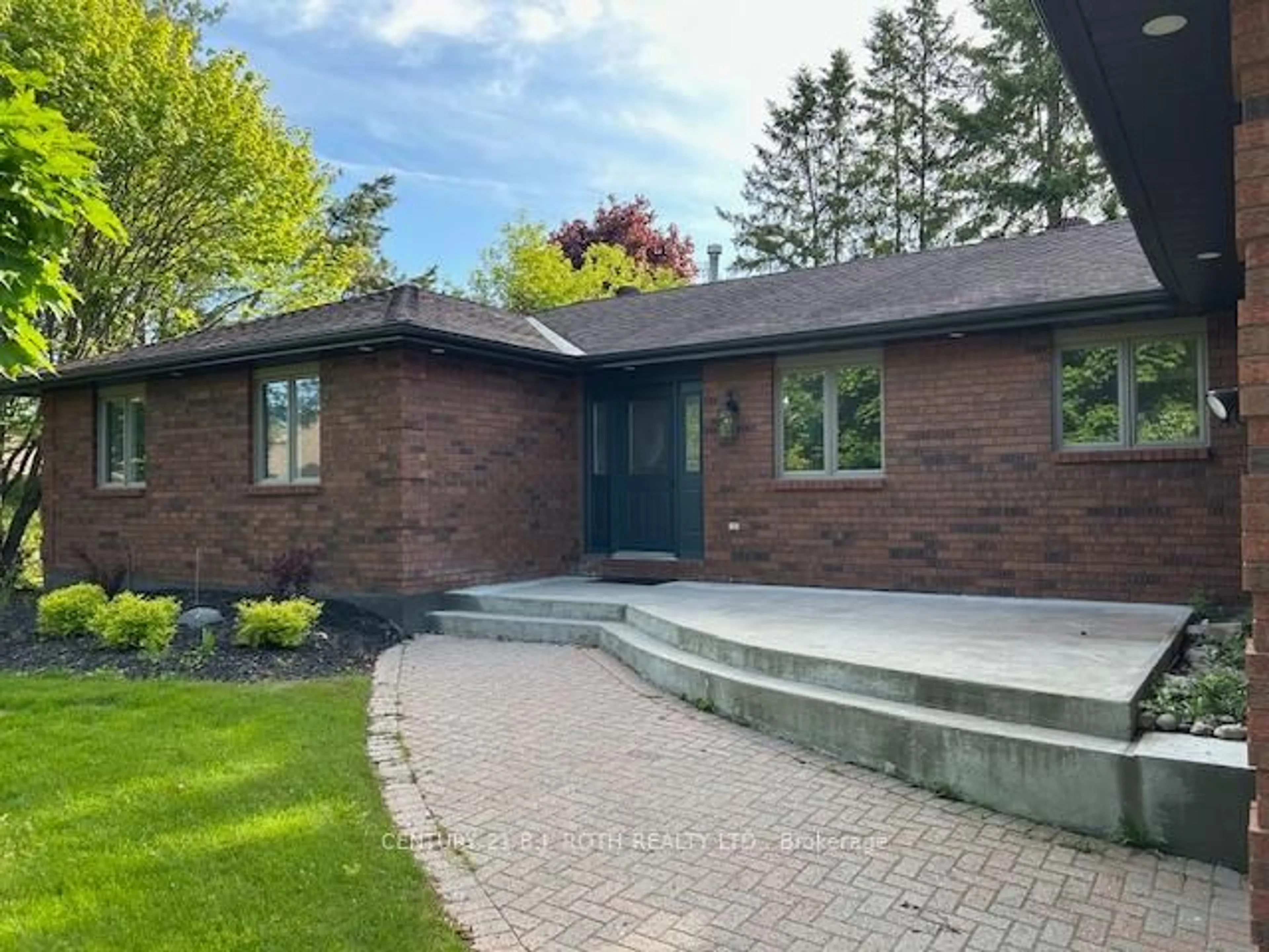 Home with brick exterior material, street for 46 Holloway Lane, Springwater Ontario L0L 1X1