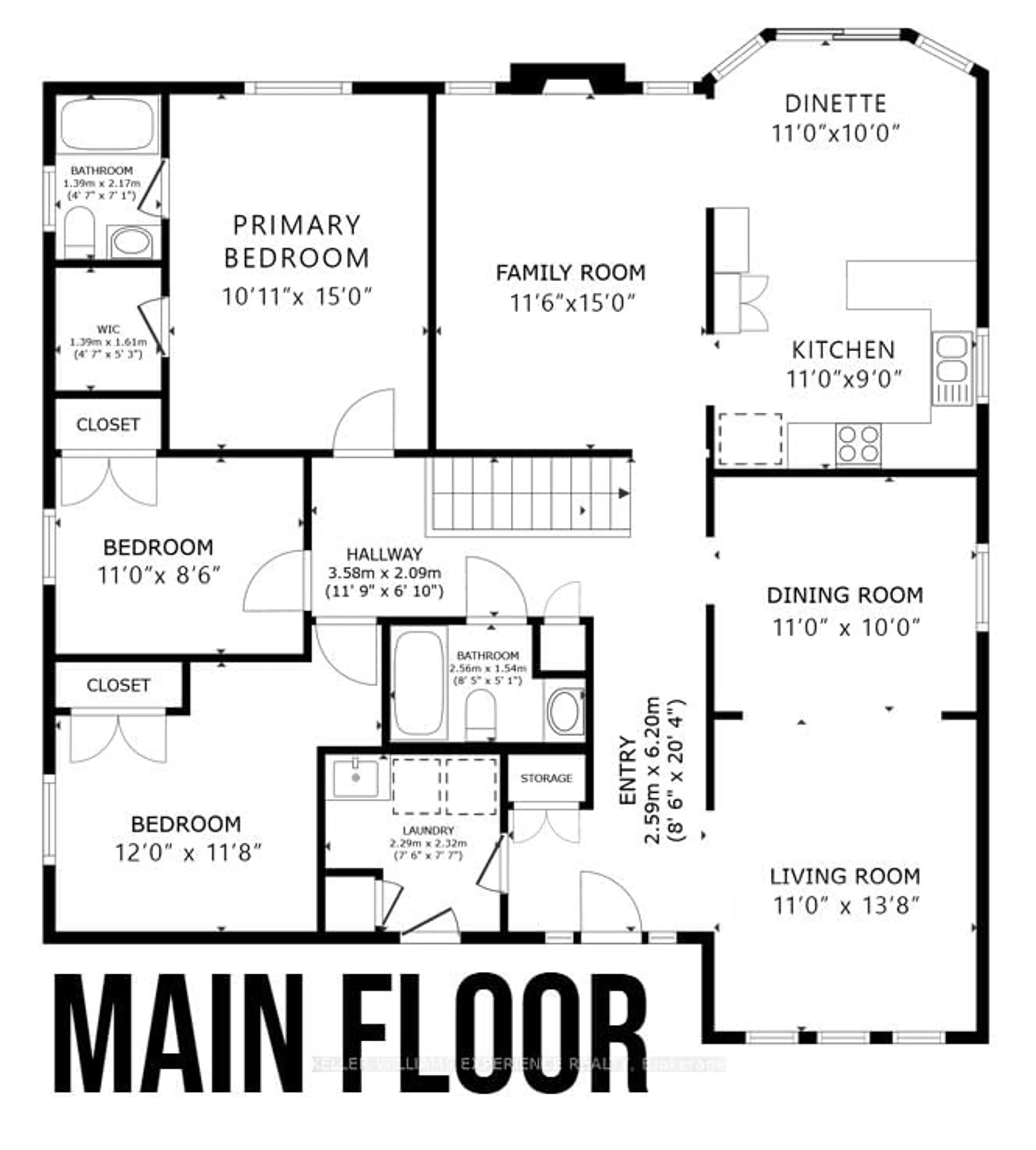 Floor plan for 85 Arthur Ave, Barrie Ontario L4M 6H6
