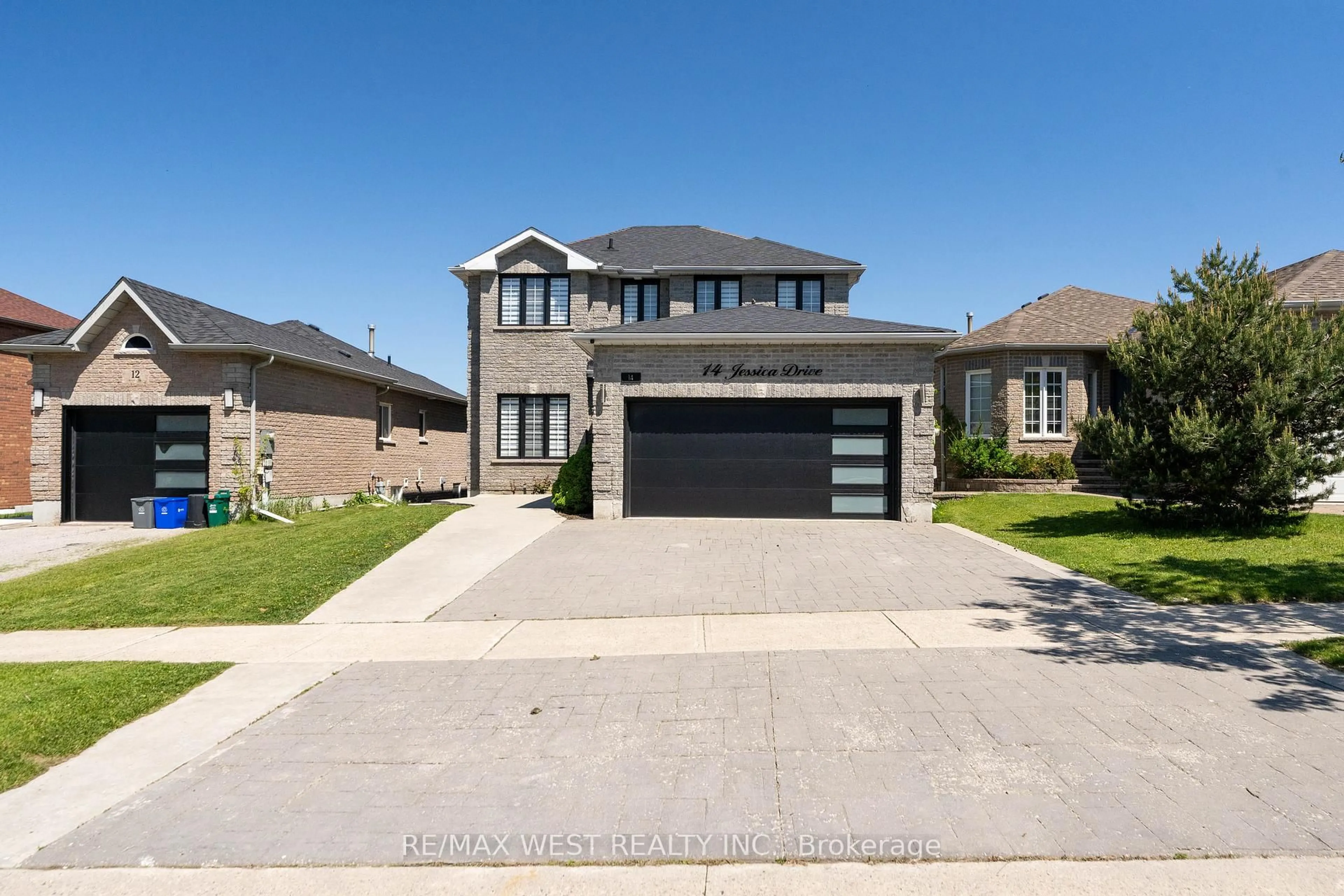 Home with brick exterior material, street for 14 Jessica Dr, Barrie Ontario L4N 5S5