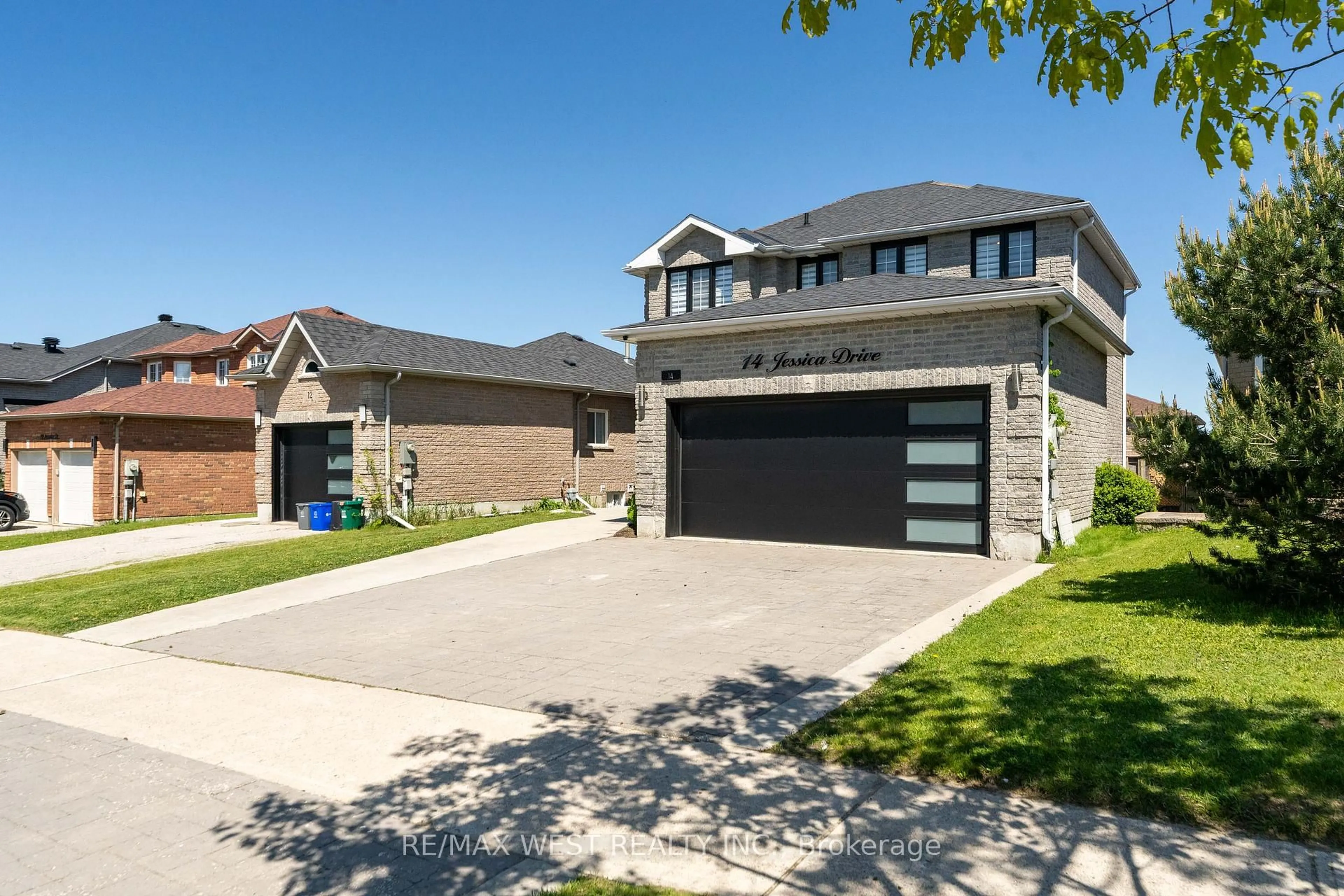 Home with brick exterior material, street for 14 Jessica Dr, Barrie Ontario L4N 5S5