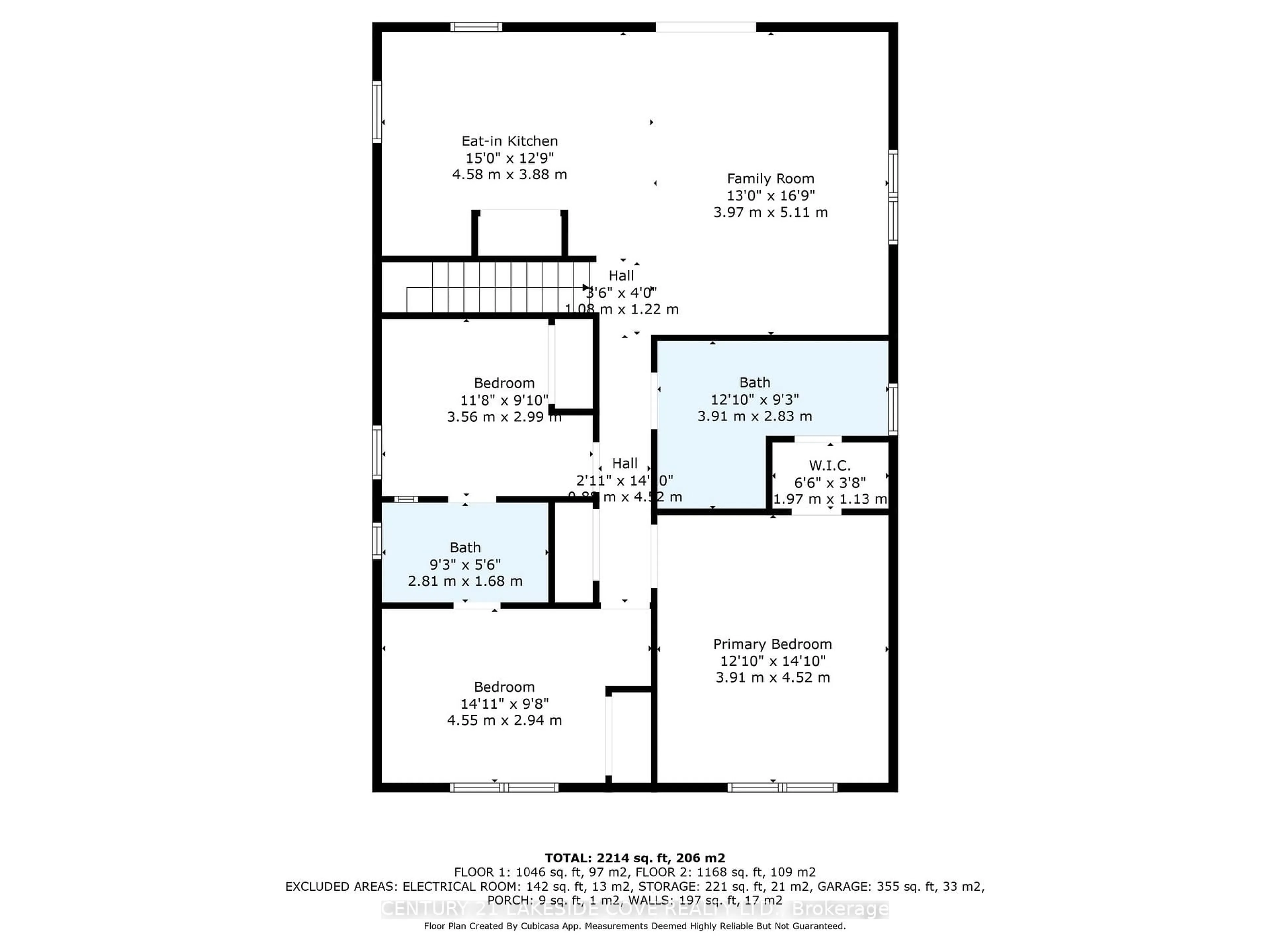 Floor plan for 3976 Woodland Dr, Ramara Ontario L3V 6H7