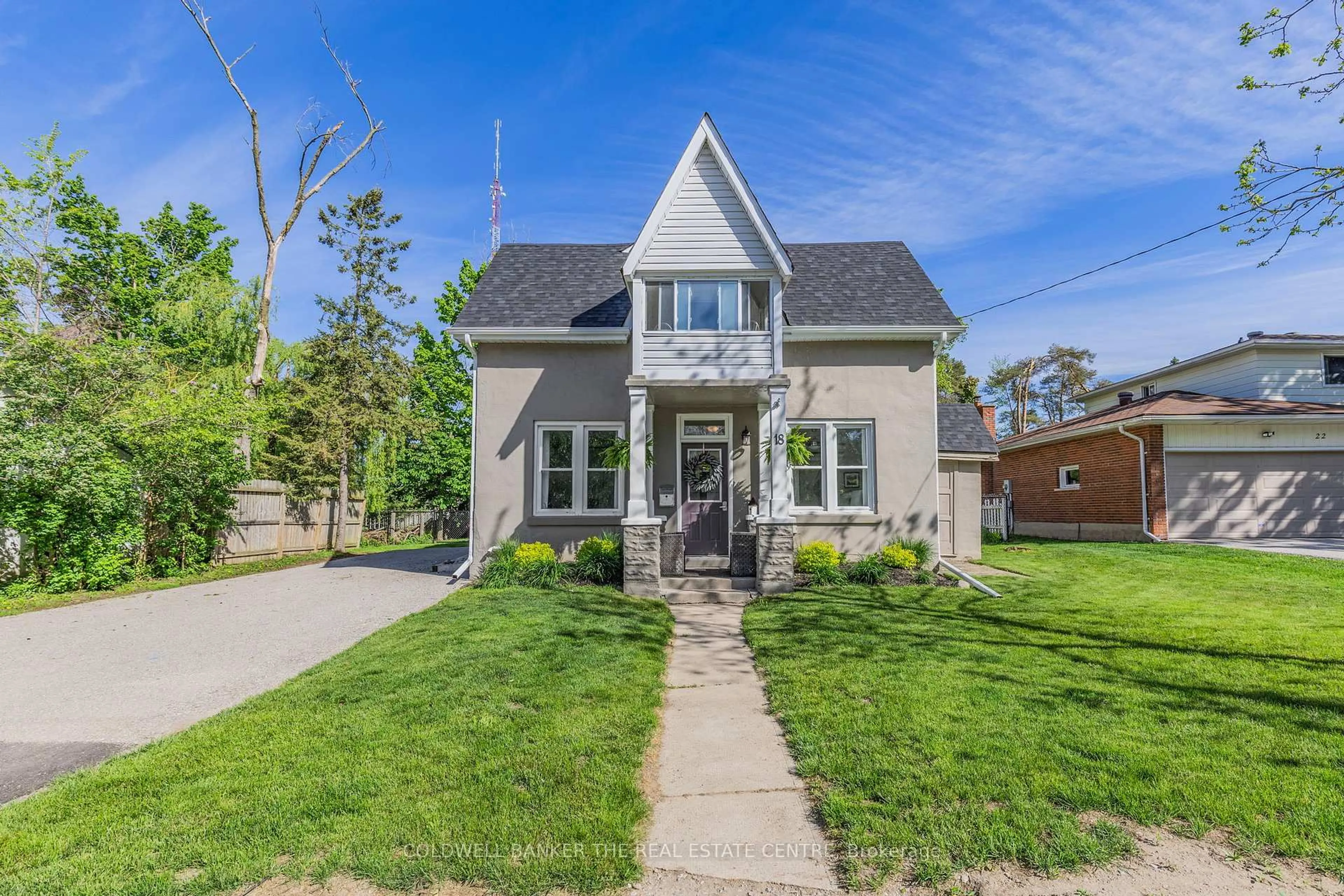 Home with brick exterior material, street for 18 Eugenia St, Barrie Ontario L4M 1P5