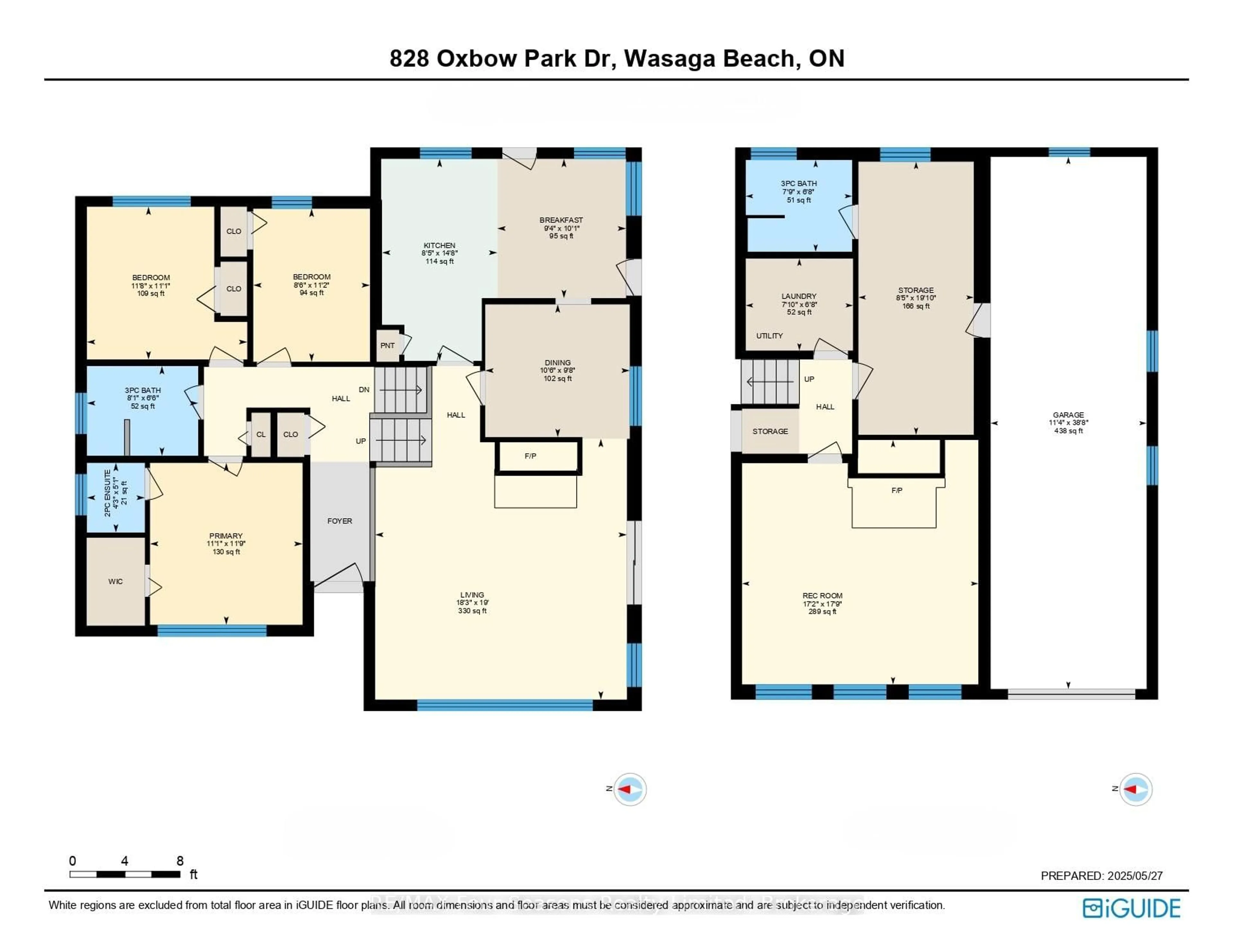 Floor plan for 828 Oxbow Park Dr, Wasaga Beach Ontario L9Z 2V1