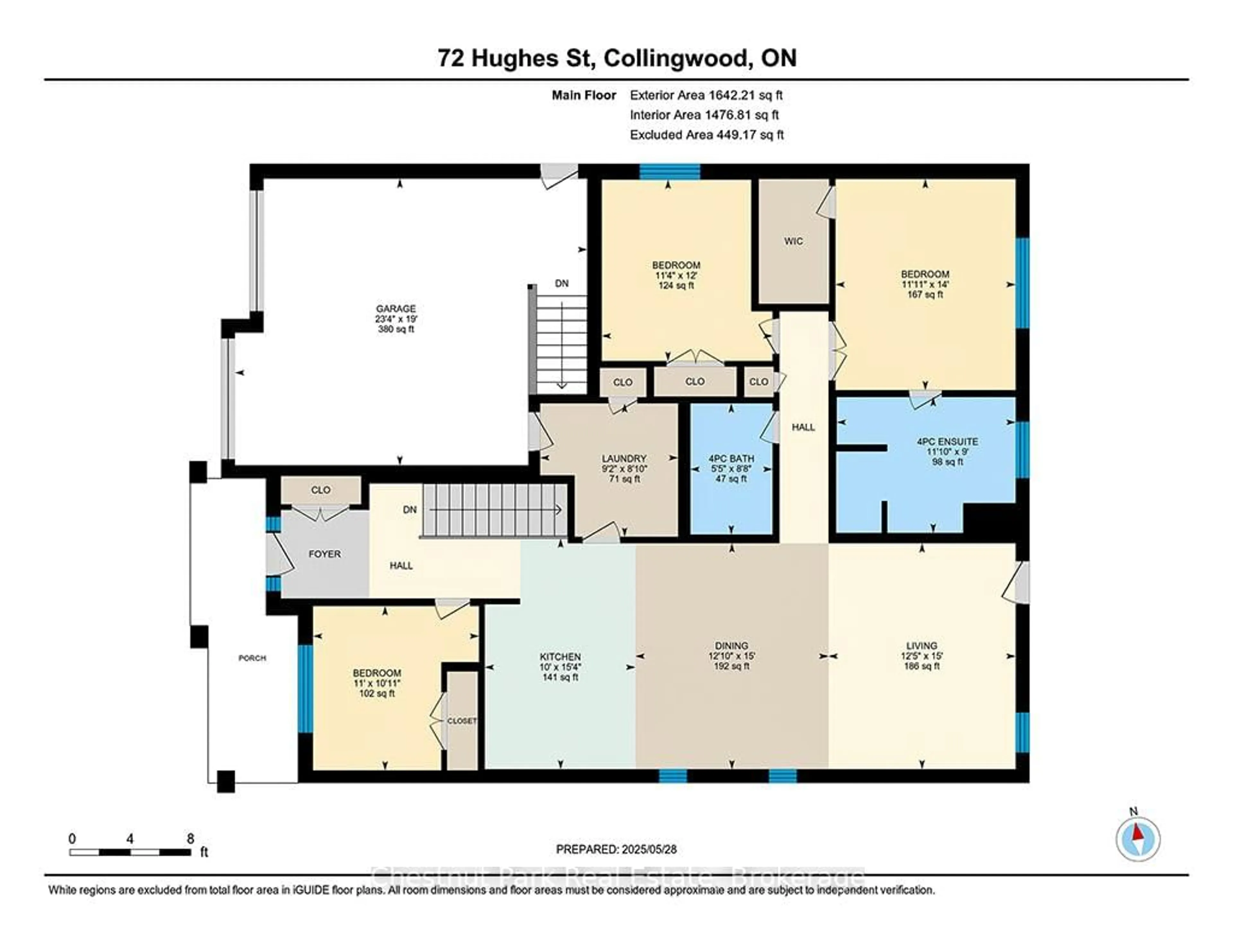 Floor plan for 72 Hughes St, Collingwood Ontario L9Y 0W7
