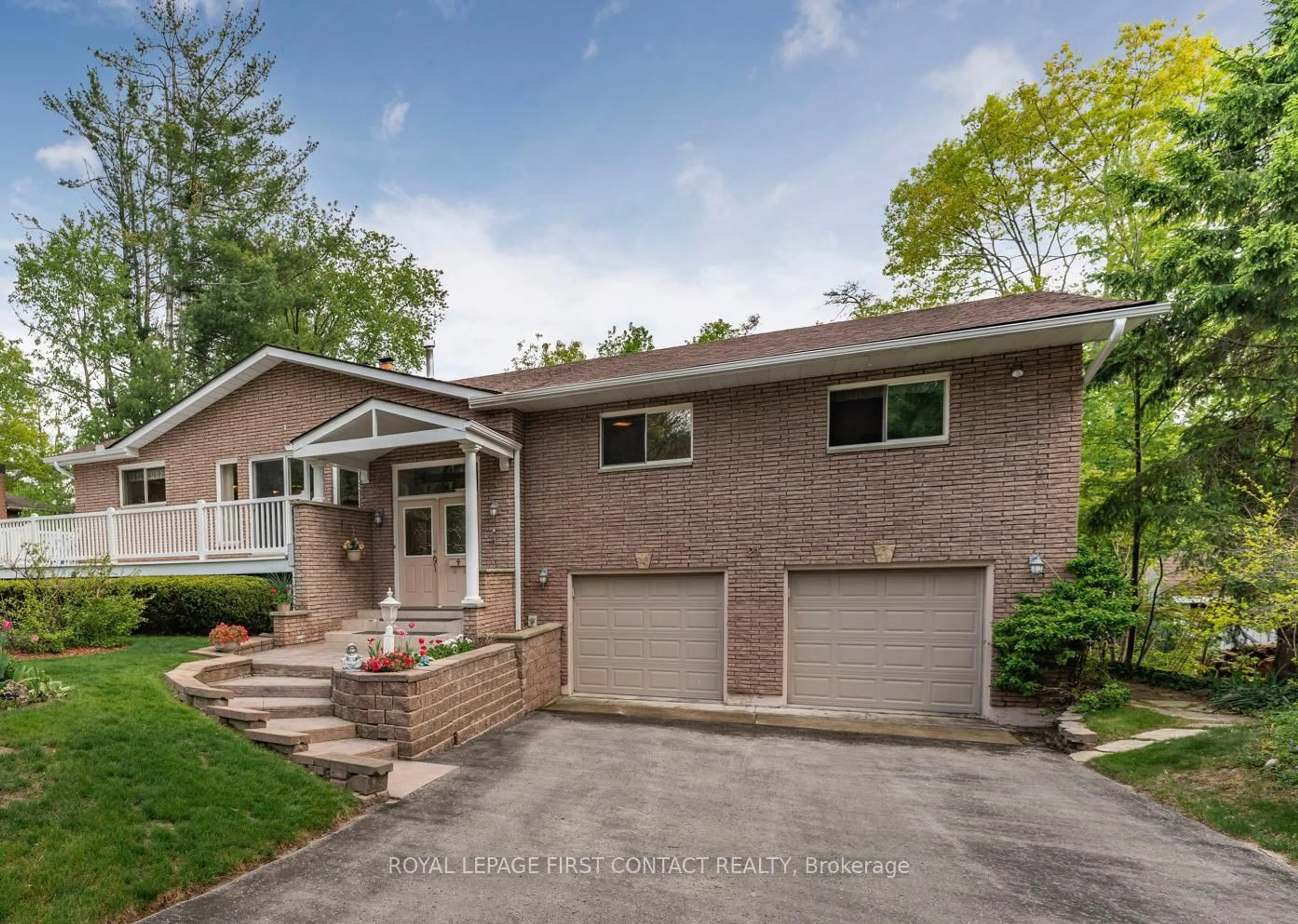 Home with brick exterior material, street for 21 Pooles Rd, Springwater Ontario L9X 0P5