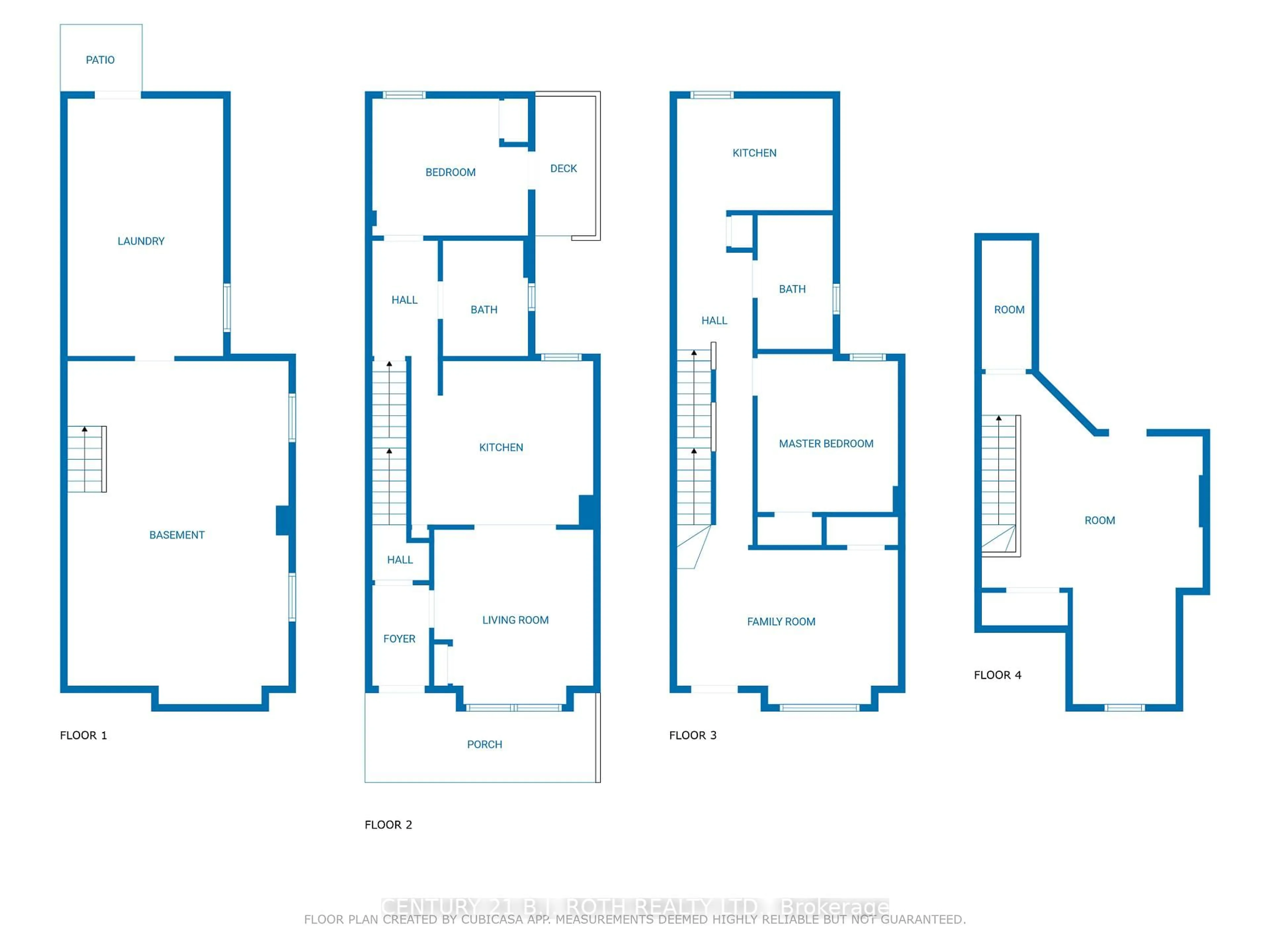 Floor plan for 73 High St, Barrie Ontario L4N 1W5