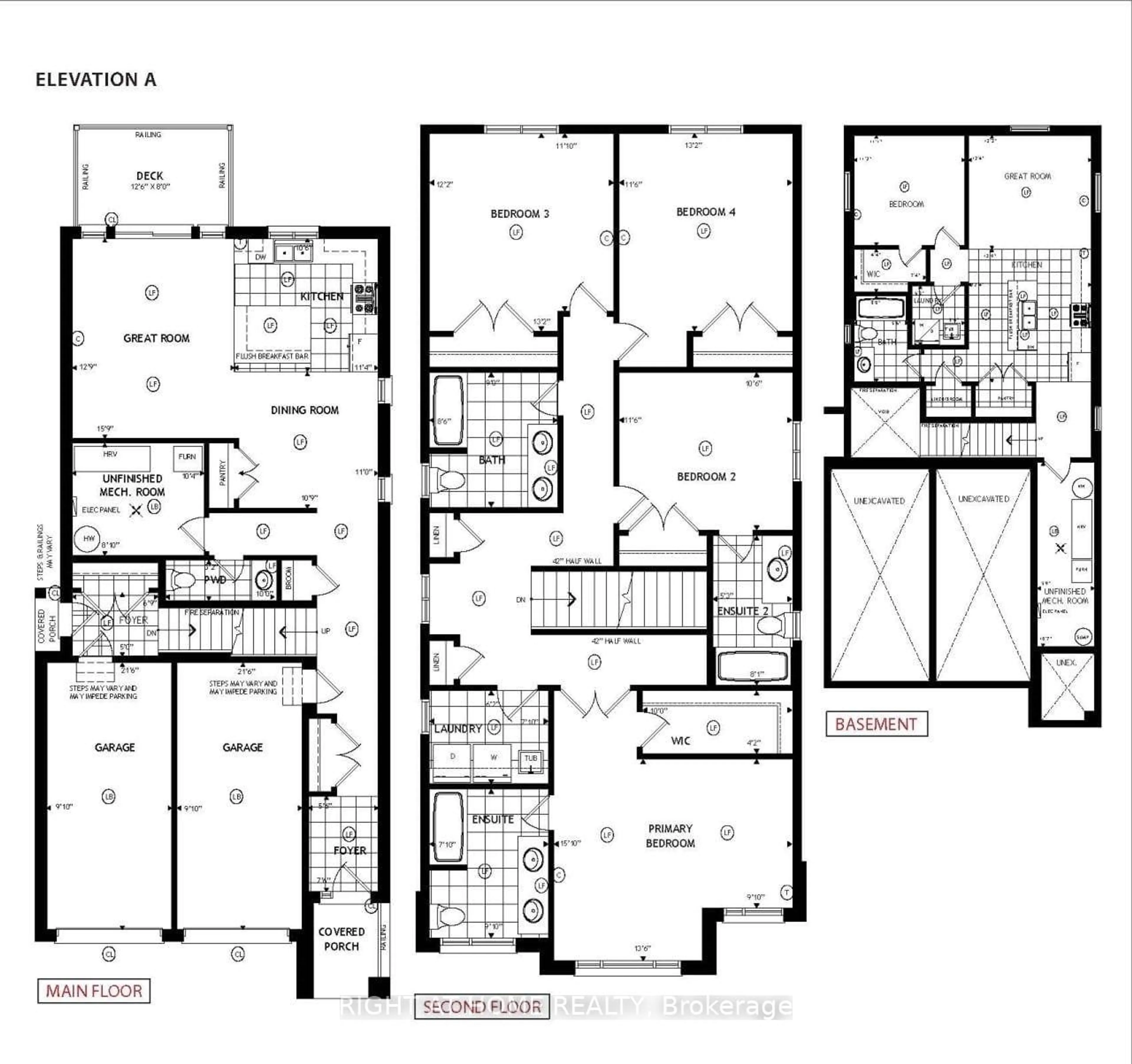Floor plan for 19 Barnyard Tr, Barrie Ontario L9J 0C2