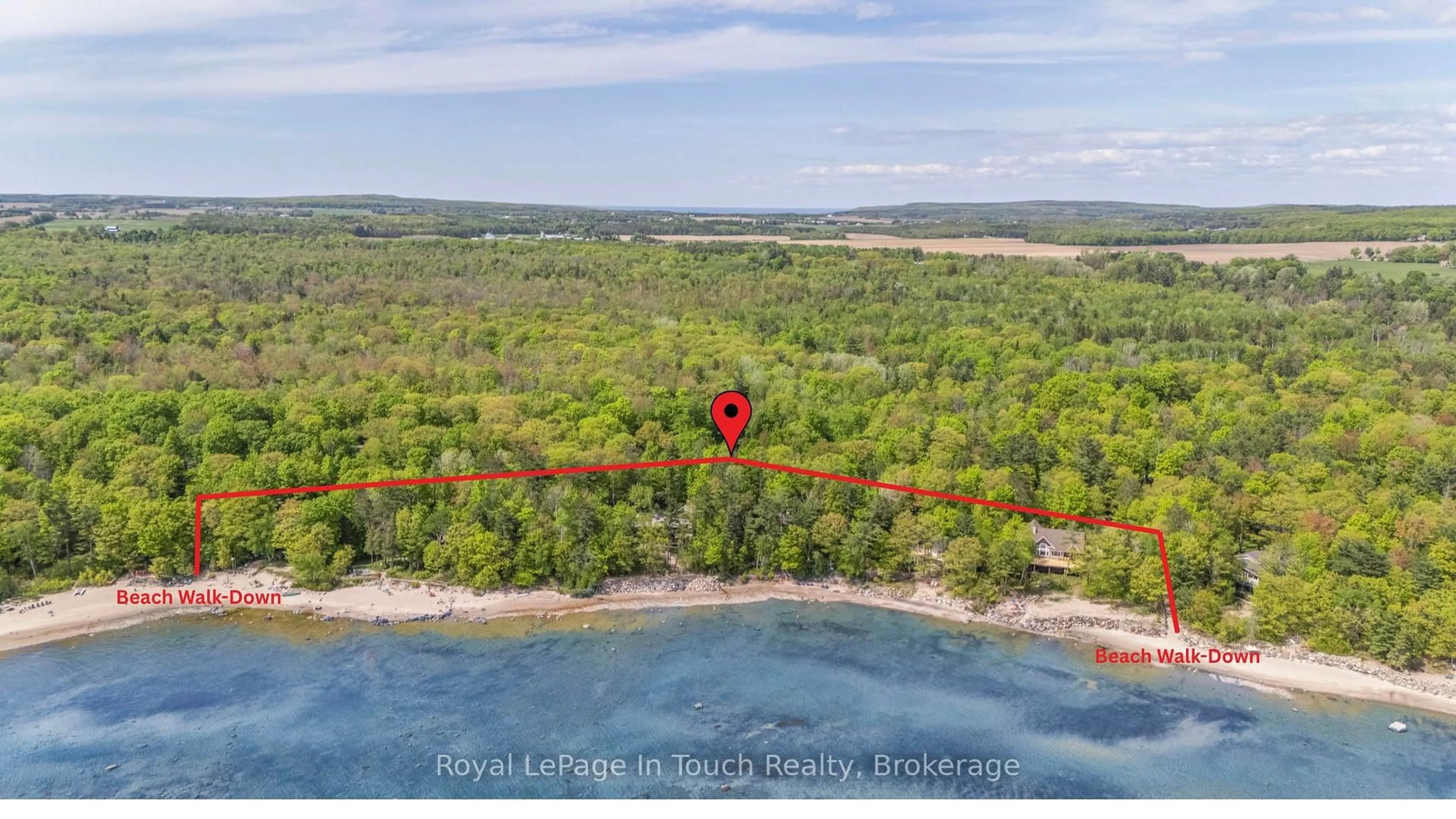 A pic from outside/outdoor area/front of a property/back of a property/a pic from drone, water/lake/river/ocean view for 726 Pennorth Dr, Tiny Ontario L0L 2J0