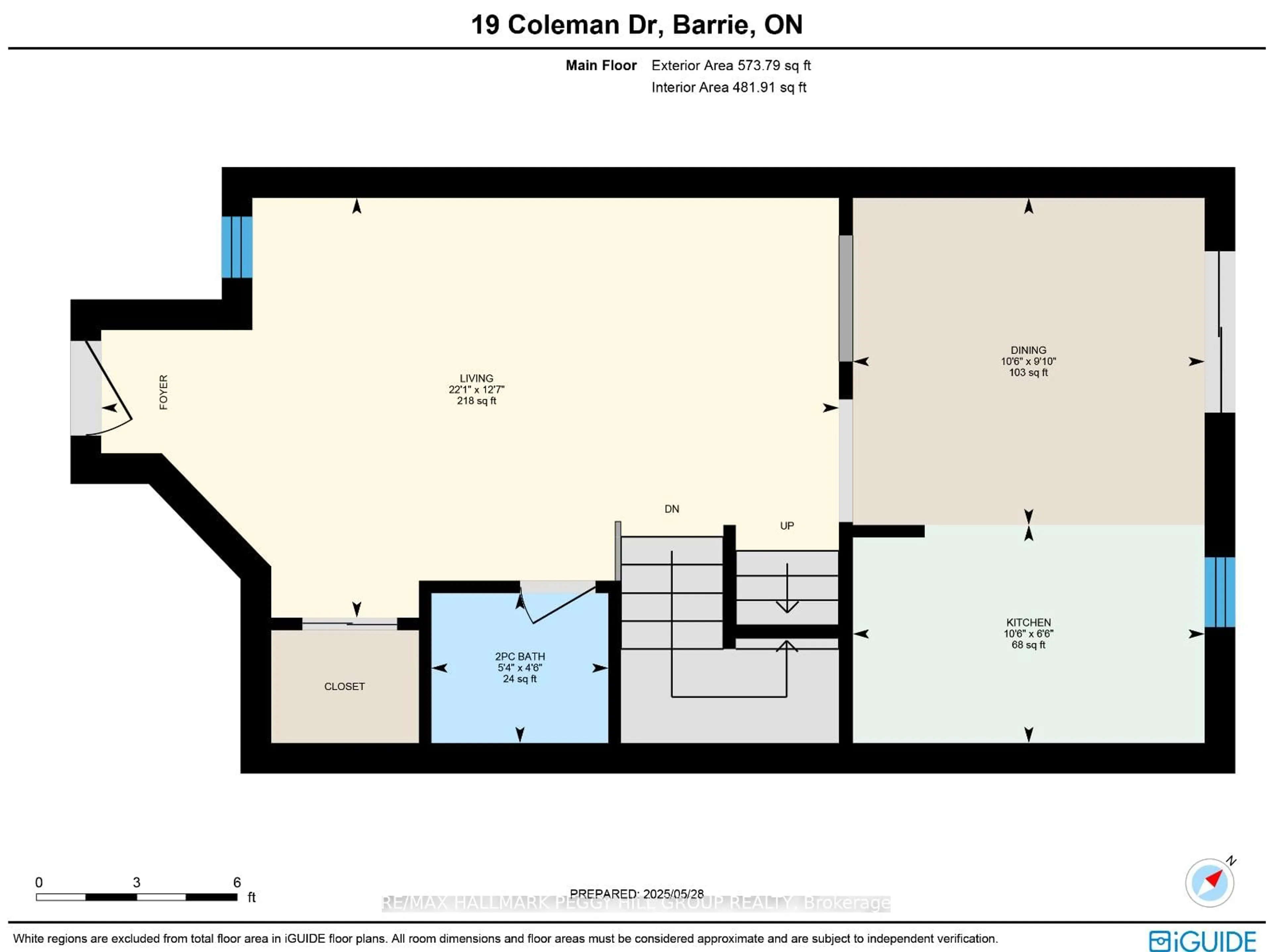 Floor plan for 19 Coleman Dr, Barrie Ontario L4N 0R5
