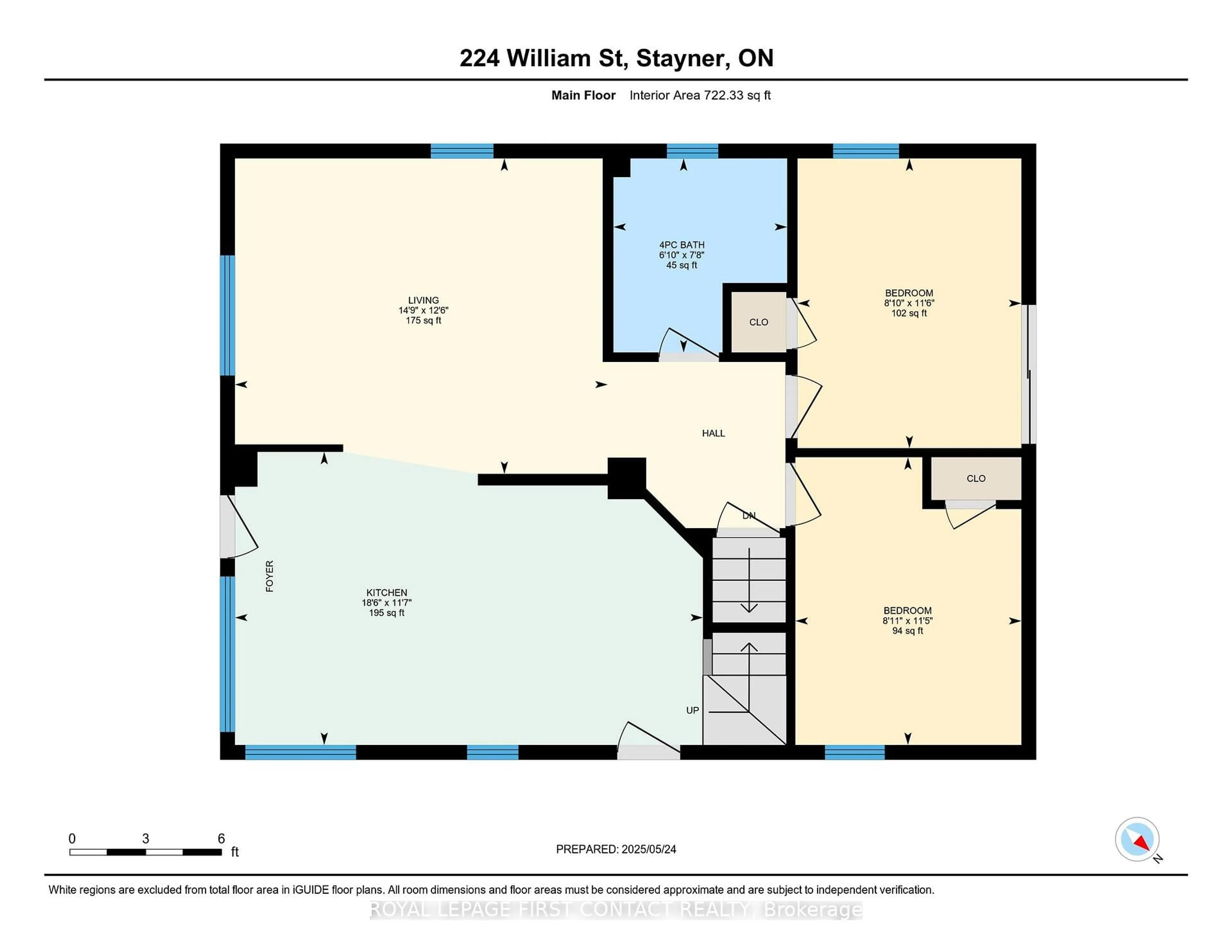 Floor plan for 224 William St, Clearview Ontario L0M 1S0