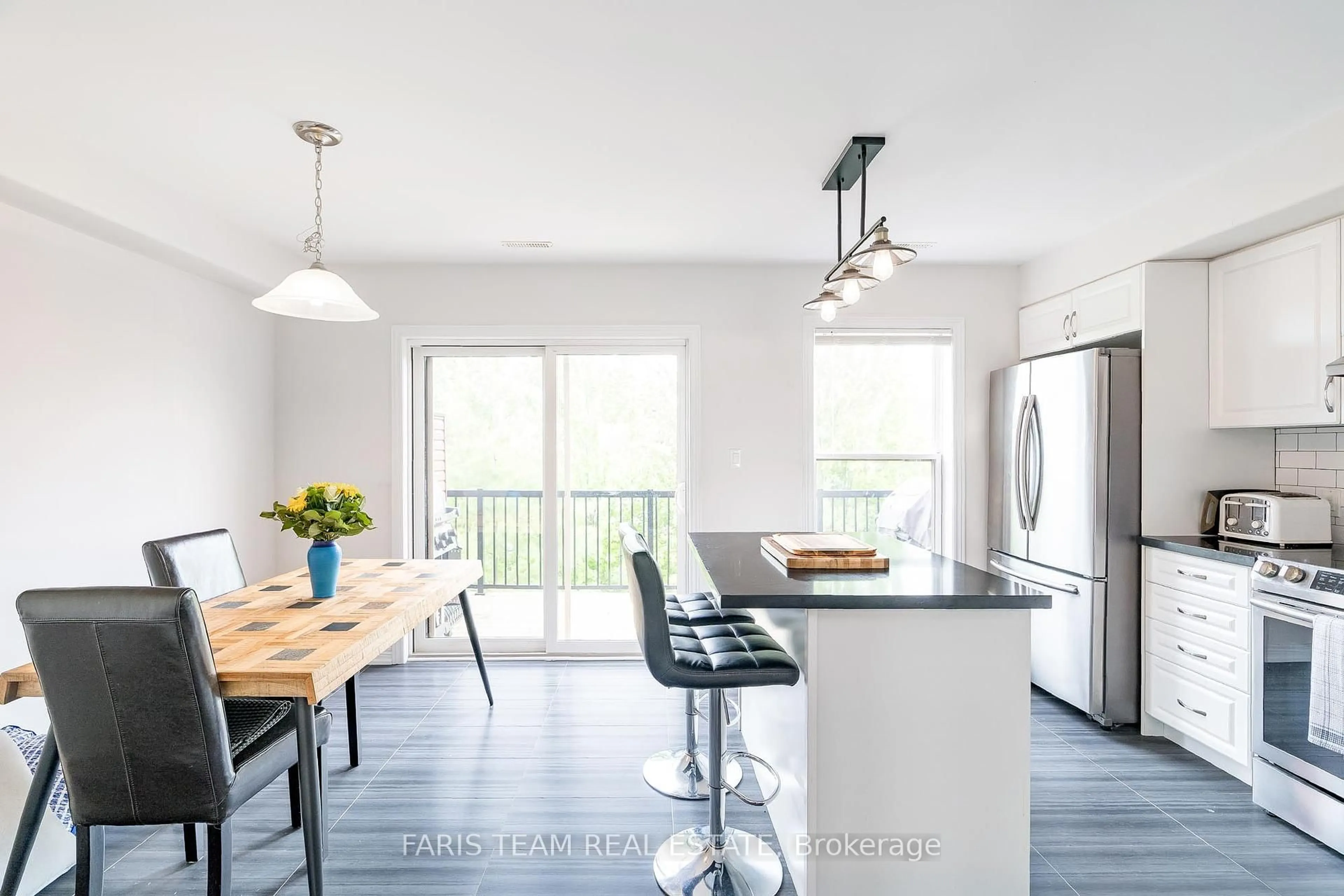 Open concept kitchen, unknown for 1 Leggott Ave ##5, Barrie Ontario L4N 8W6