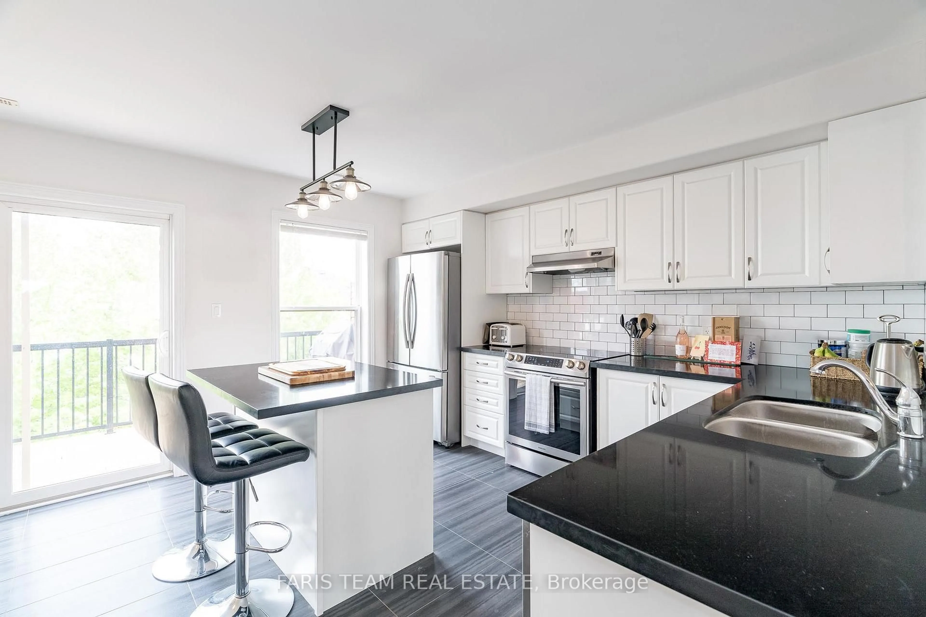 Open concept kitchen, unknown for 1 Leggott Ave ##5, Barrie Ontario L4N 8W6