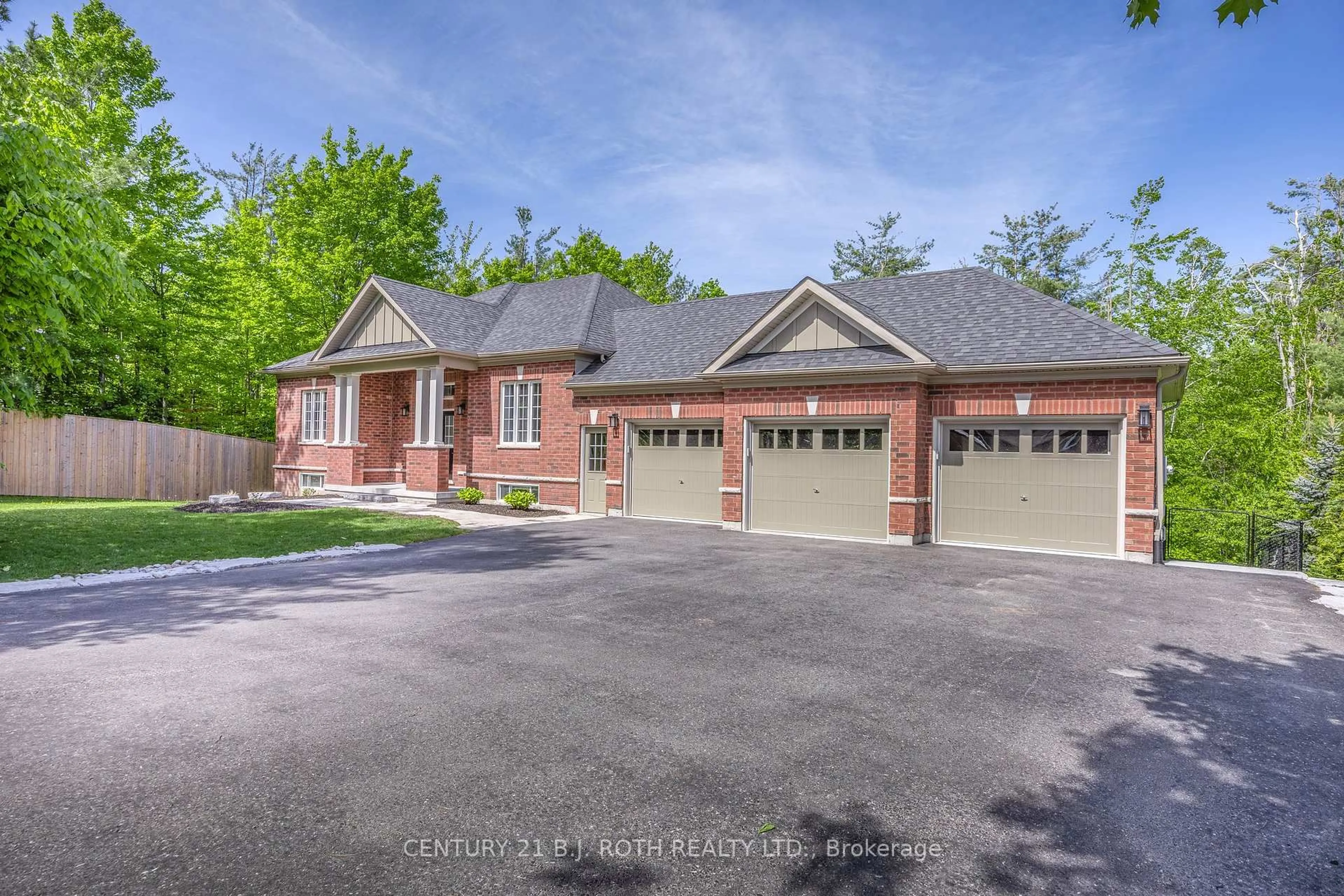 Home with brick exterior material, street for 50 Diamond Valley Dr, Oro-Medonte Ontario L0L 2E0