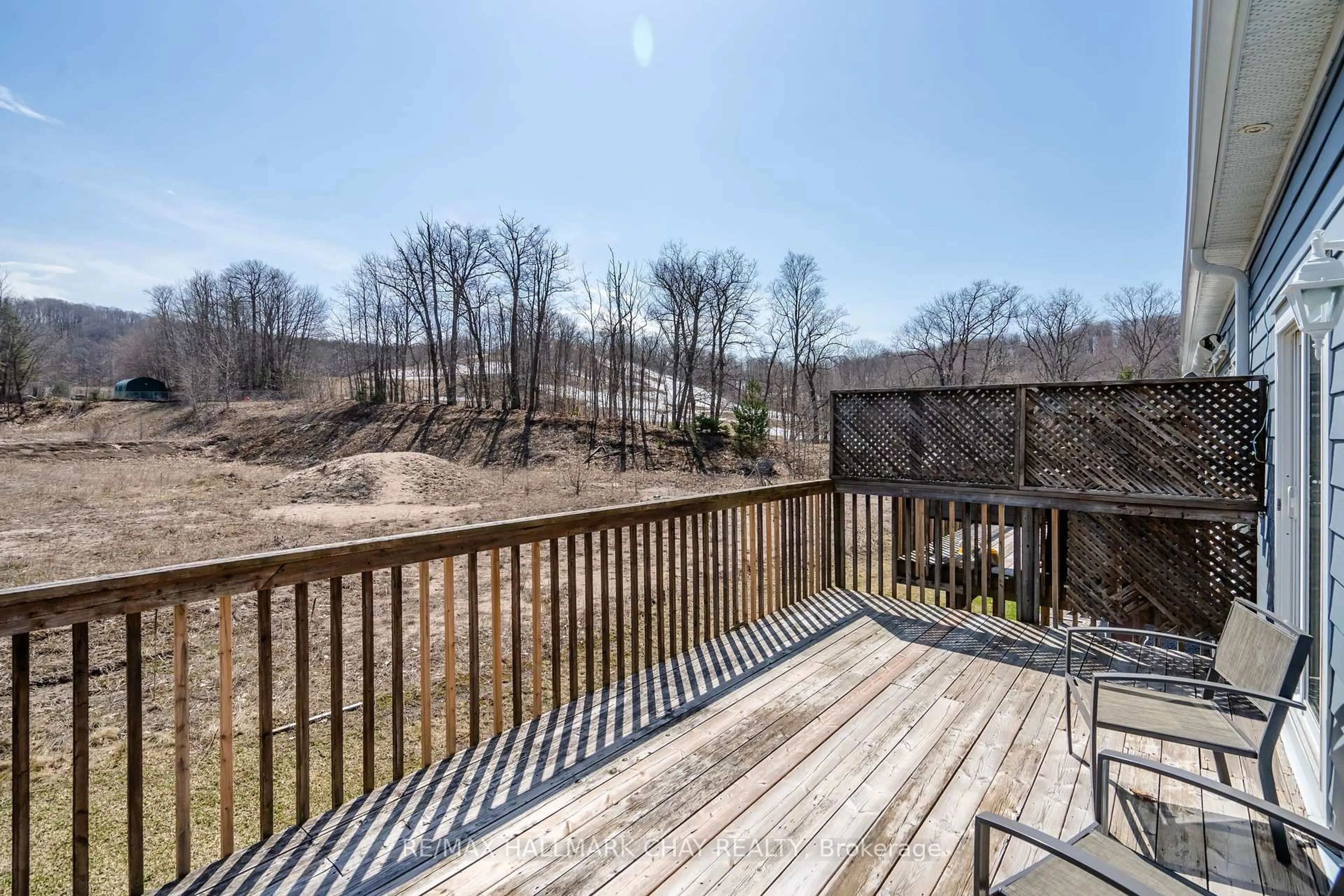 Patio, water/lake/river/ocean view for 57 High Vista Dr, Oro-Medonte Ontario L4M 4Y8