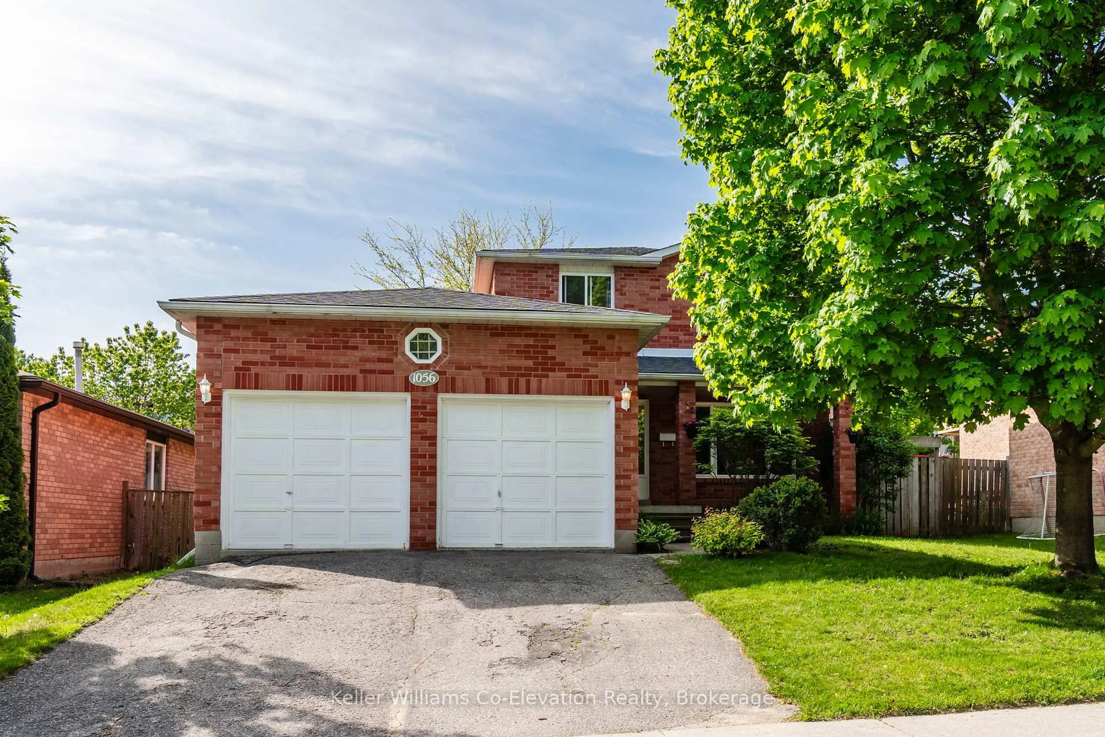 Home with brick exterior material, street for 1056 Dina Cres, Midland Ontario L4R 5C6