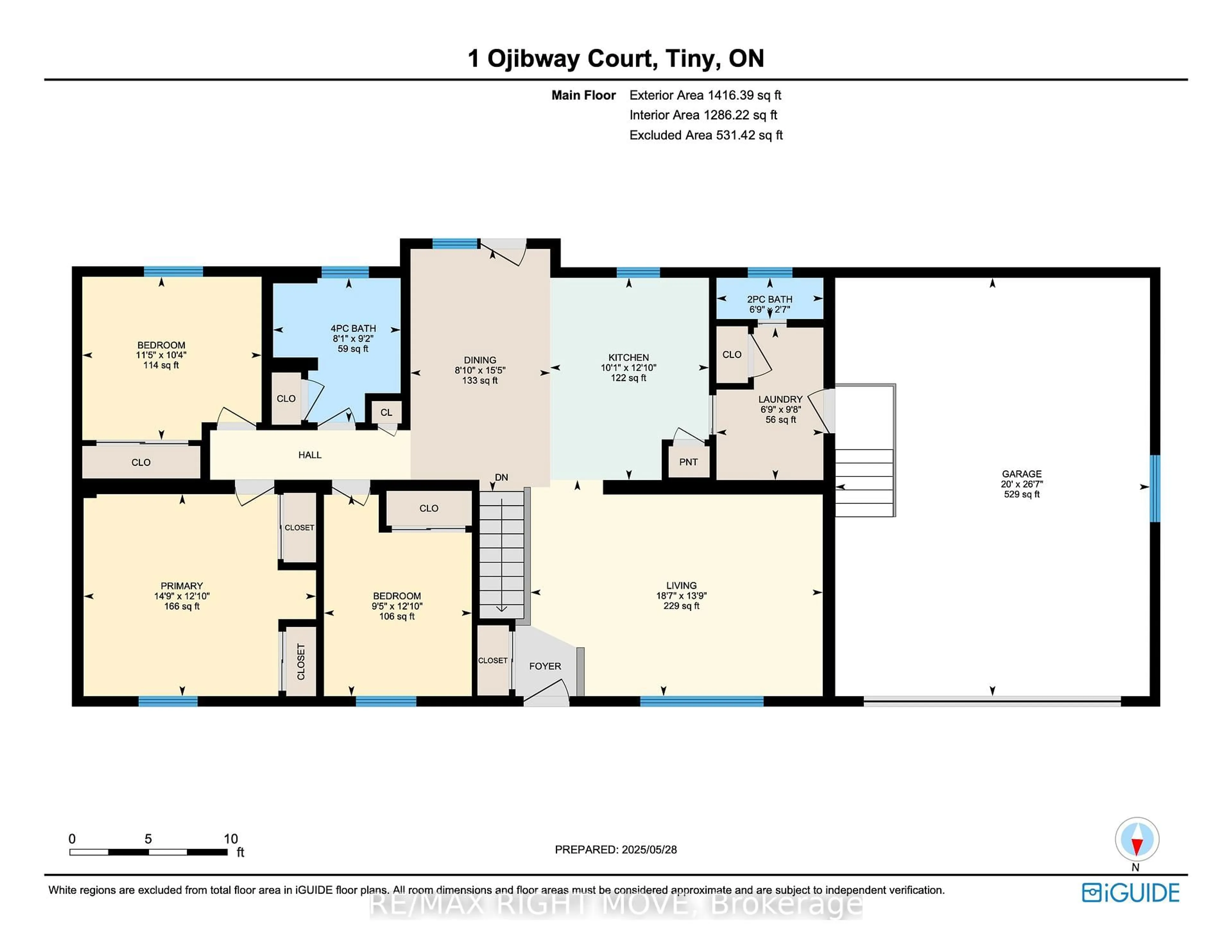 Floor plan for 1 ojibway Cres, Tiny Ontario L9M 0B2