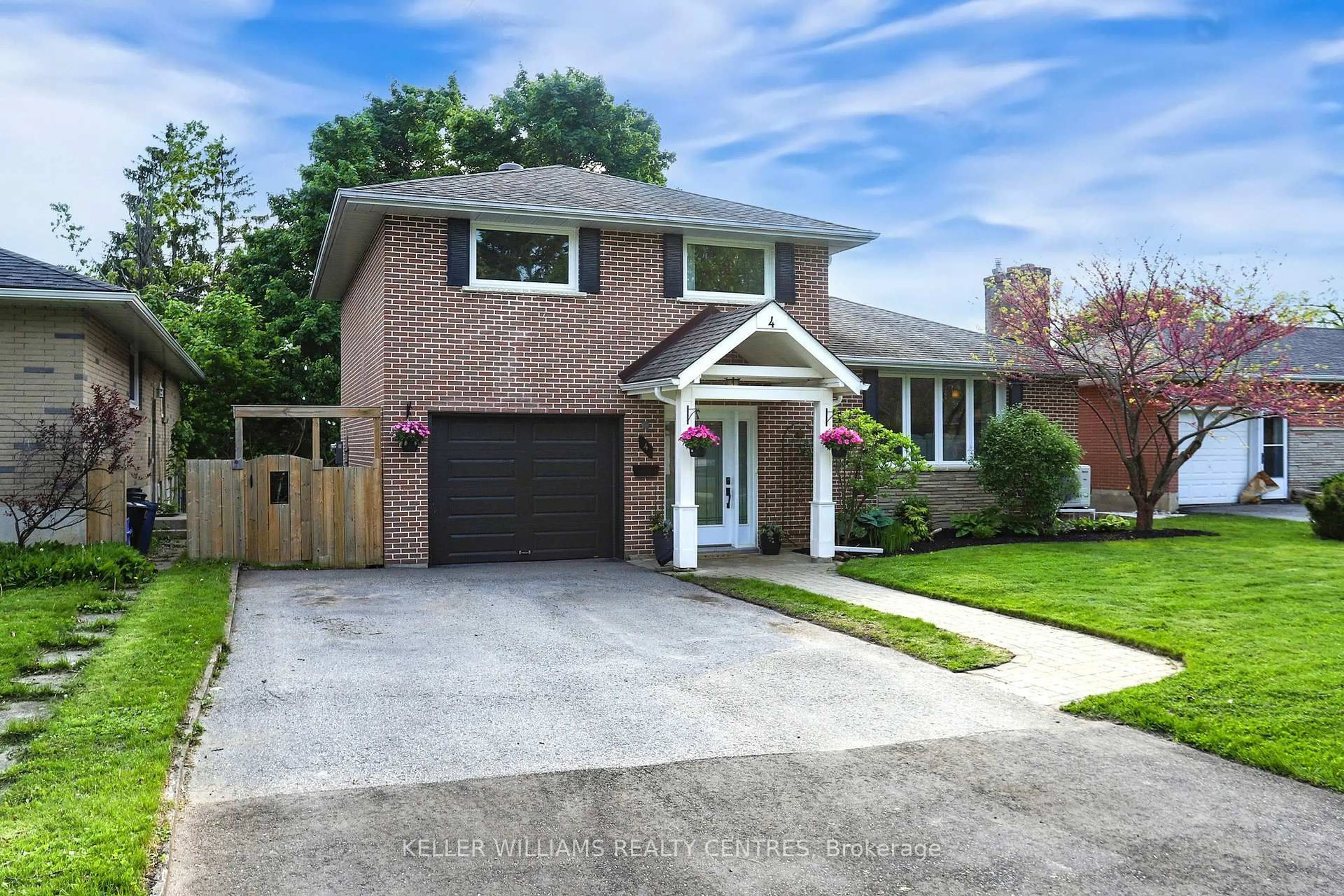 Home with brick exterior material, street for 4 Northpark Rd, Barrie Ontario L4M 2J3
