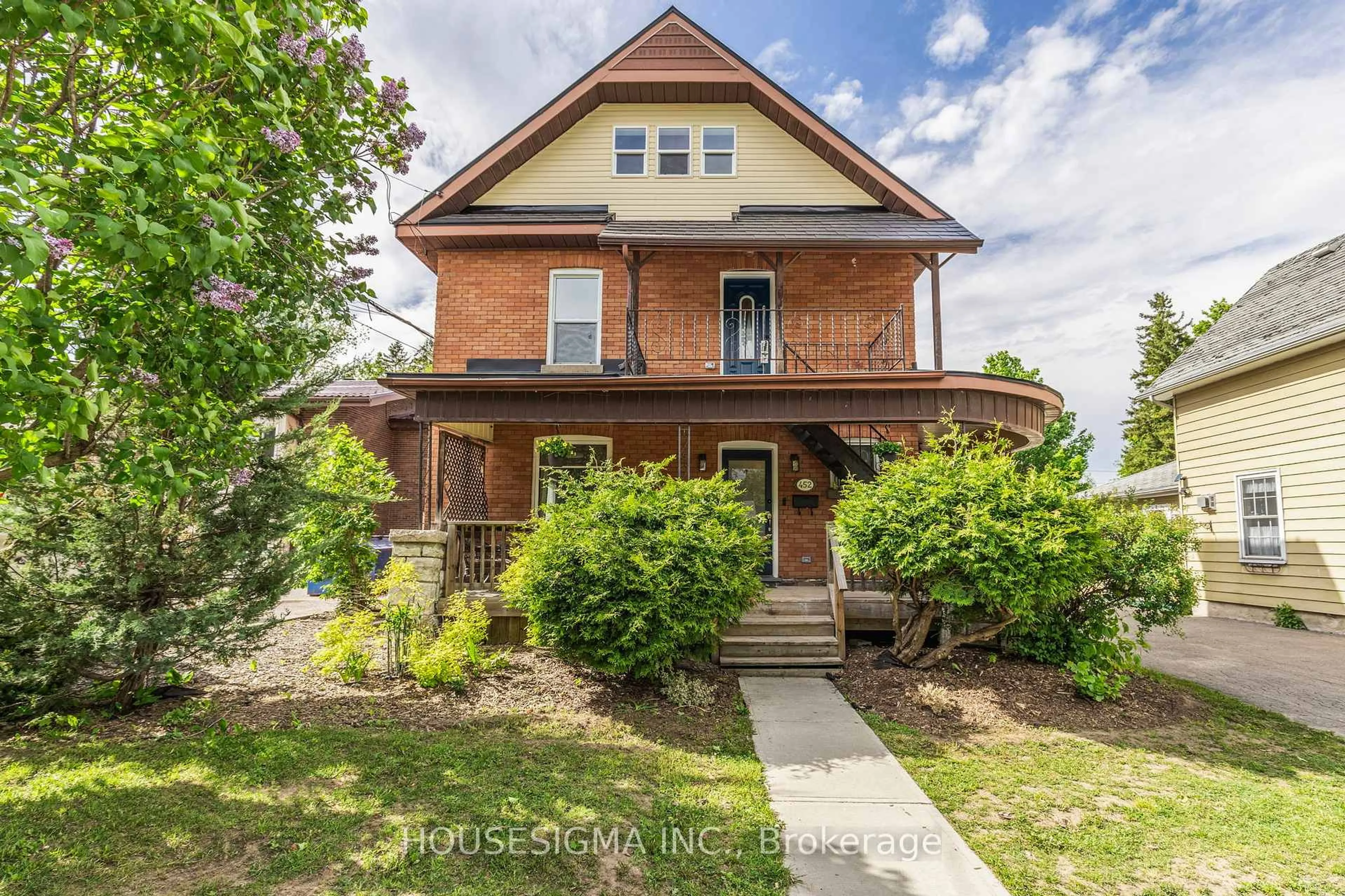 Home with brick exterior material, street for 452 Hannah St, Midland Ontario L4R 2G7
