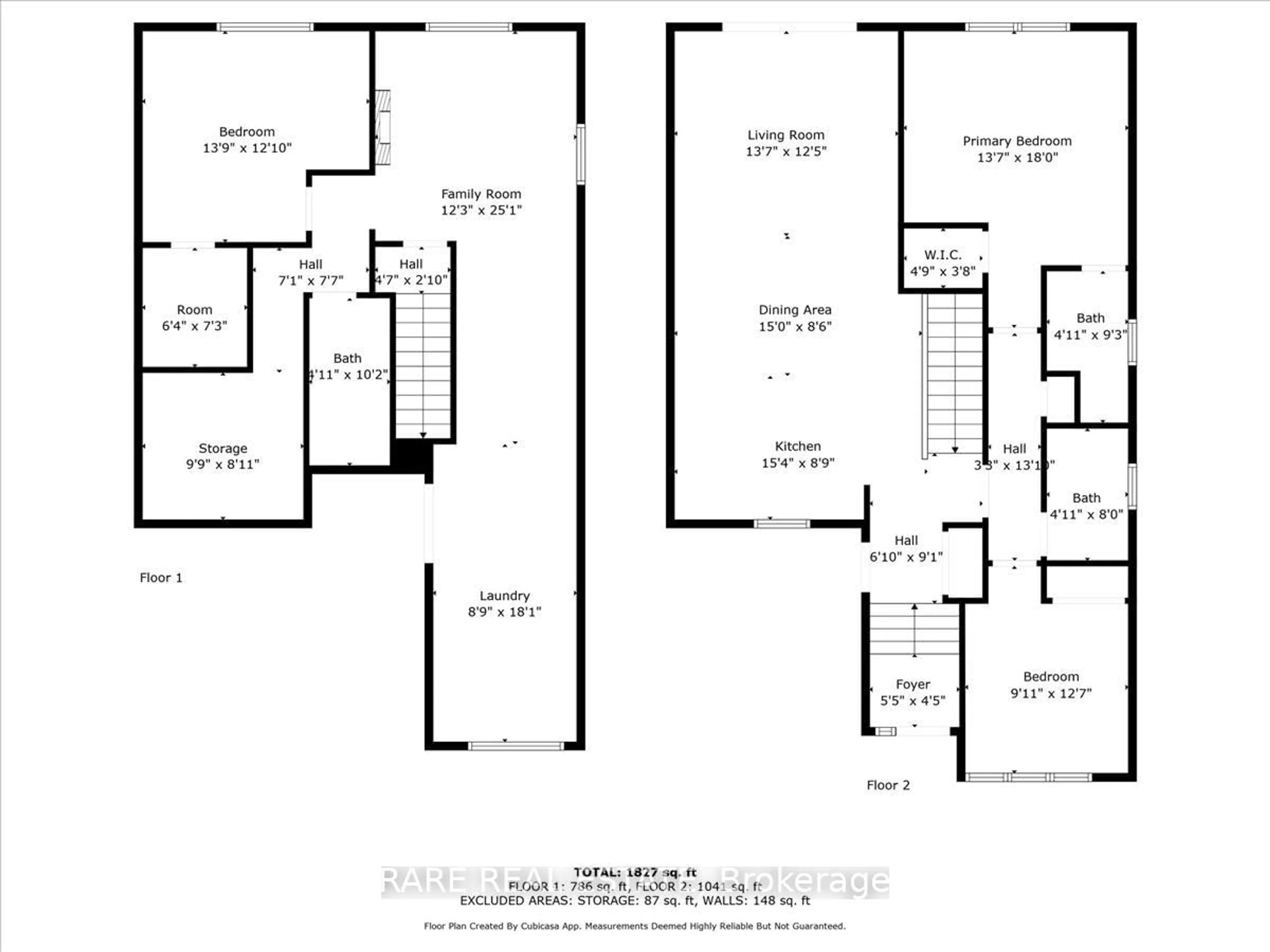Floor plan for 277 Quebec St, Clearview Ontario L0M 1S0