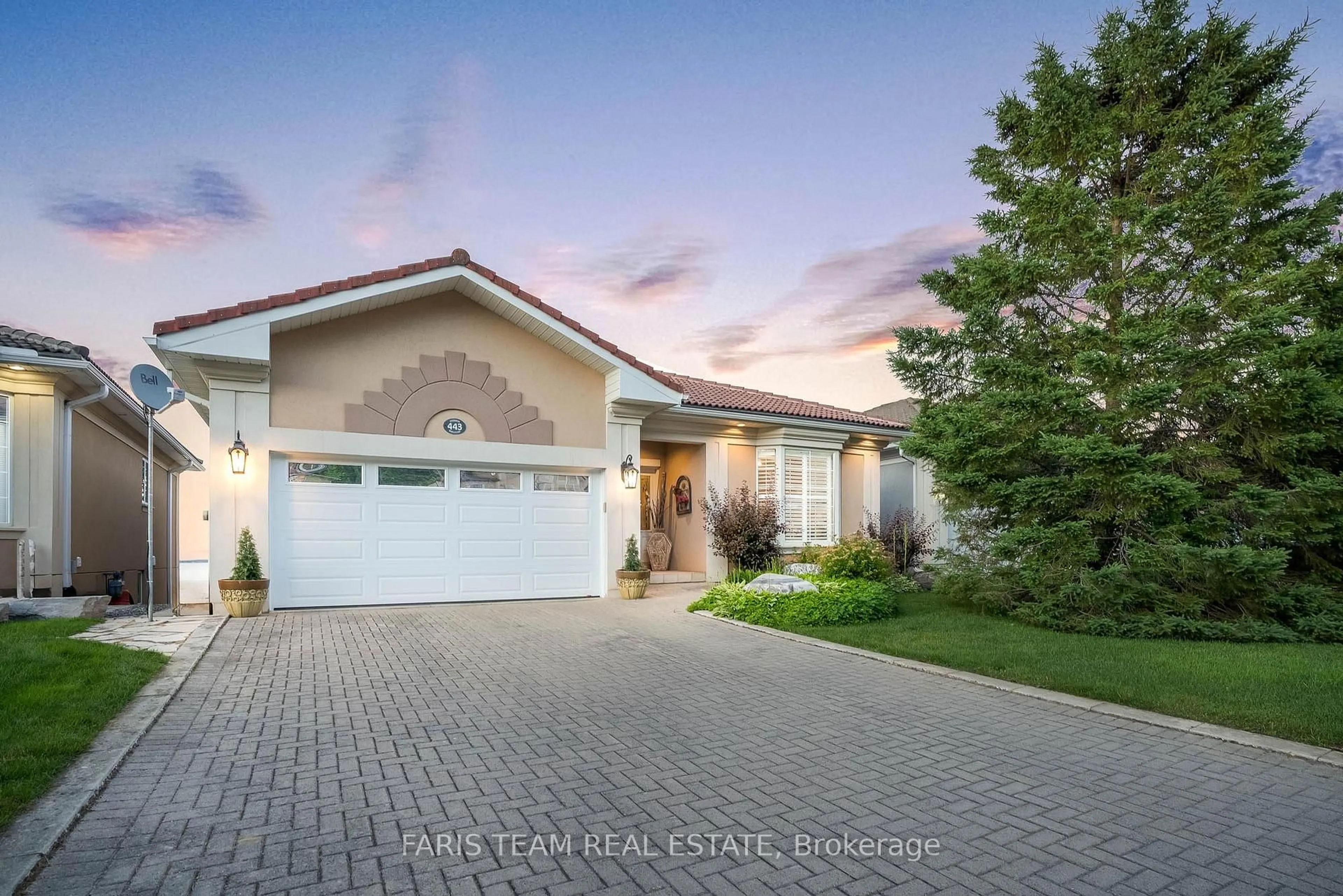 Home with brick exterior material, street for 443 Aberdeen Blvd, Midland Ontario L4R 5L8
