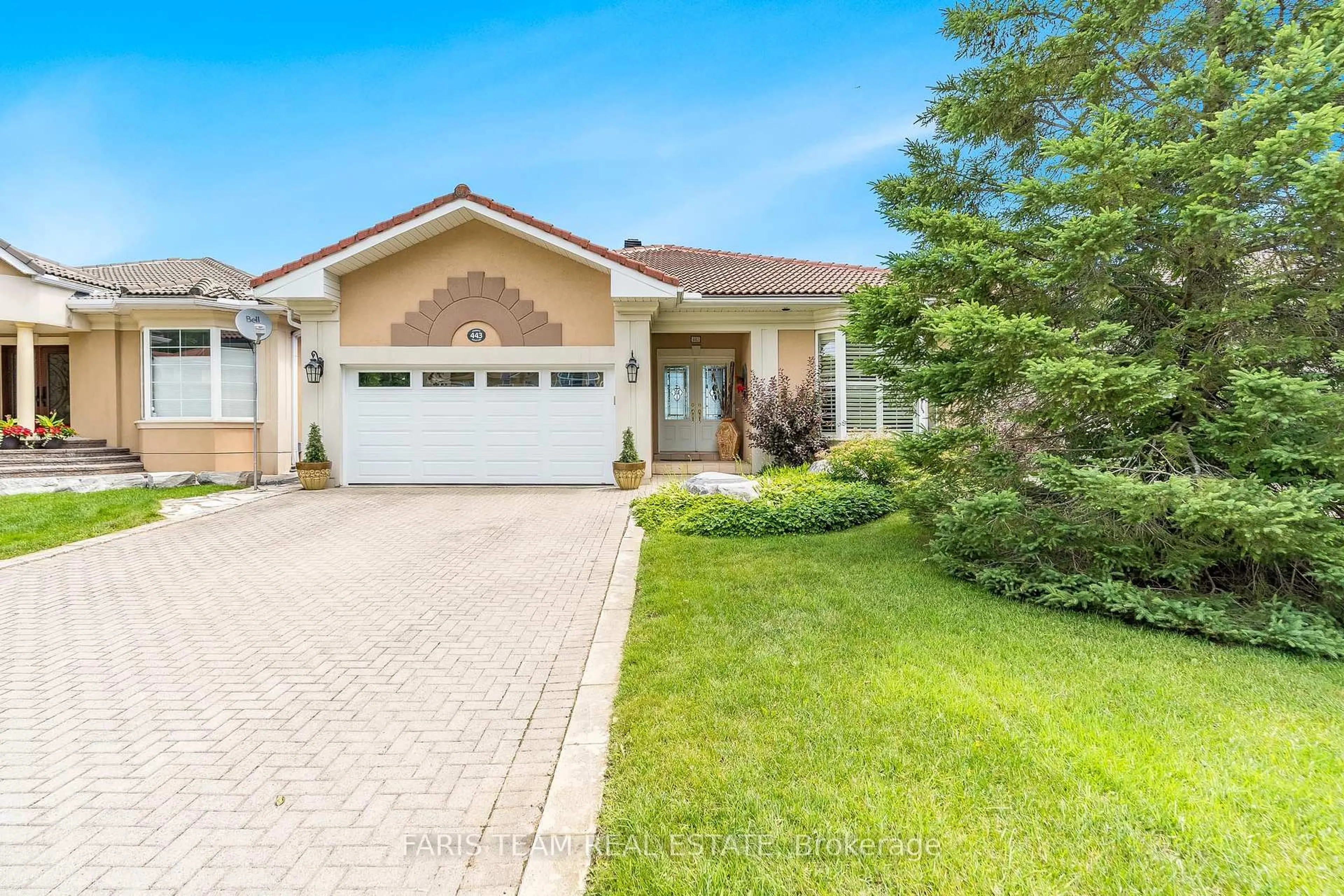 Home with brick exterior material, street for 443 Aberdeen Blvd, Midland Ontario L4R 5L8