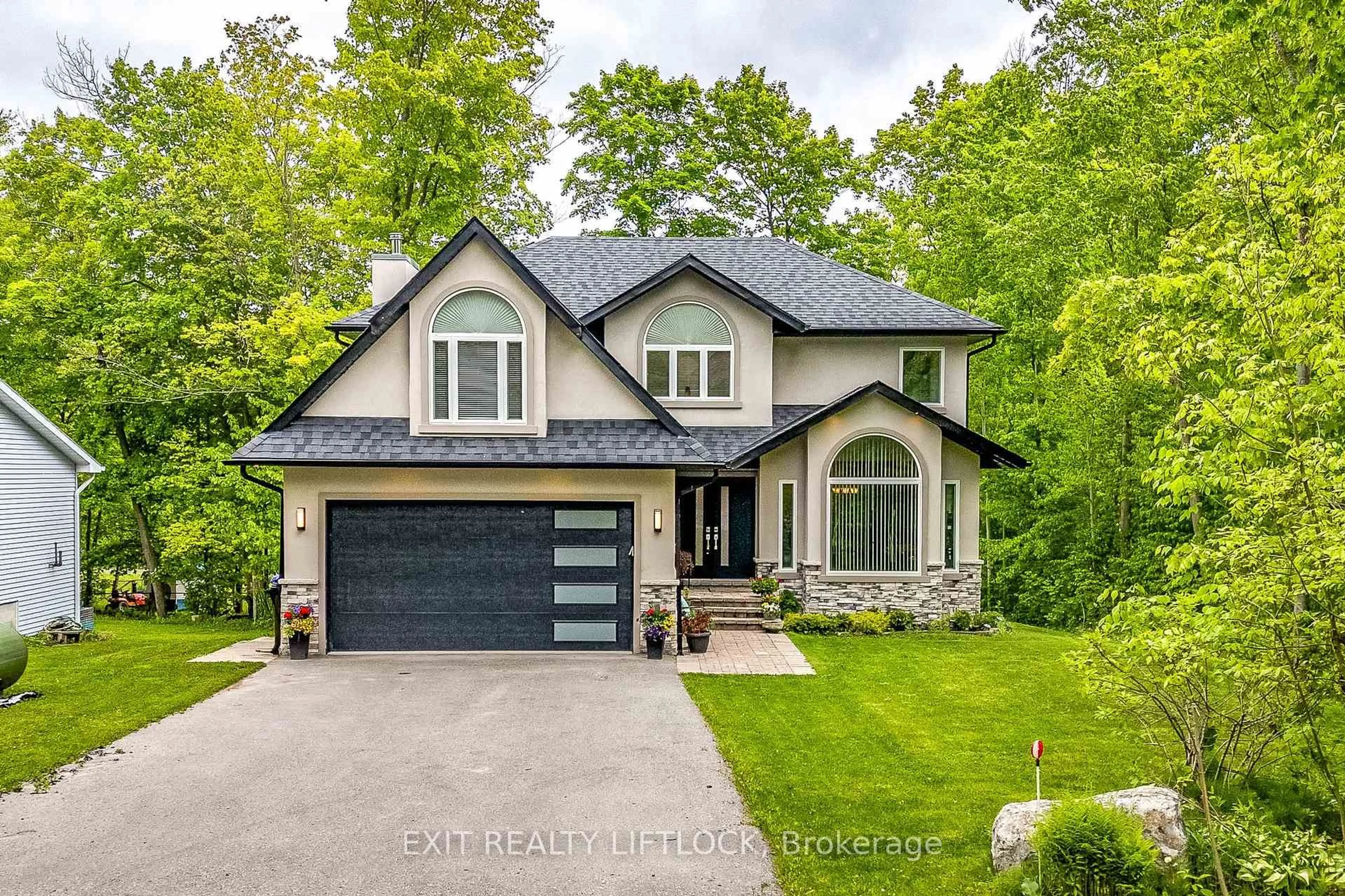 Home with brick exterior material, street for 77 Polish Ave, Penetanguishene Ontario L9M 1W8