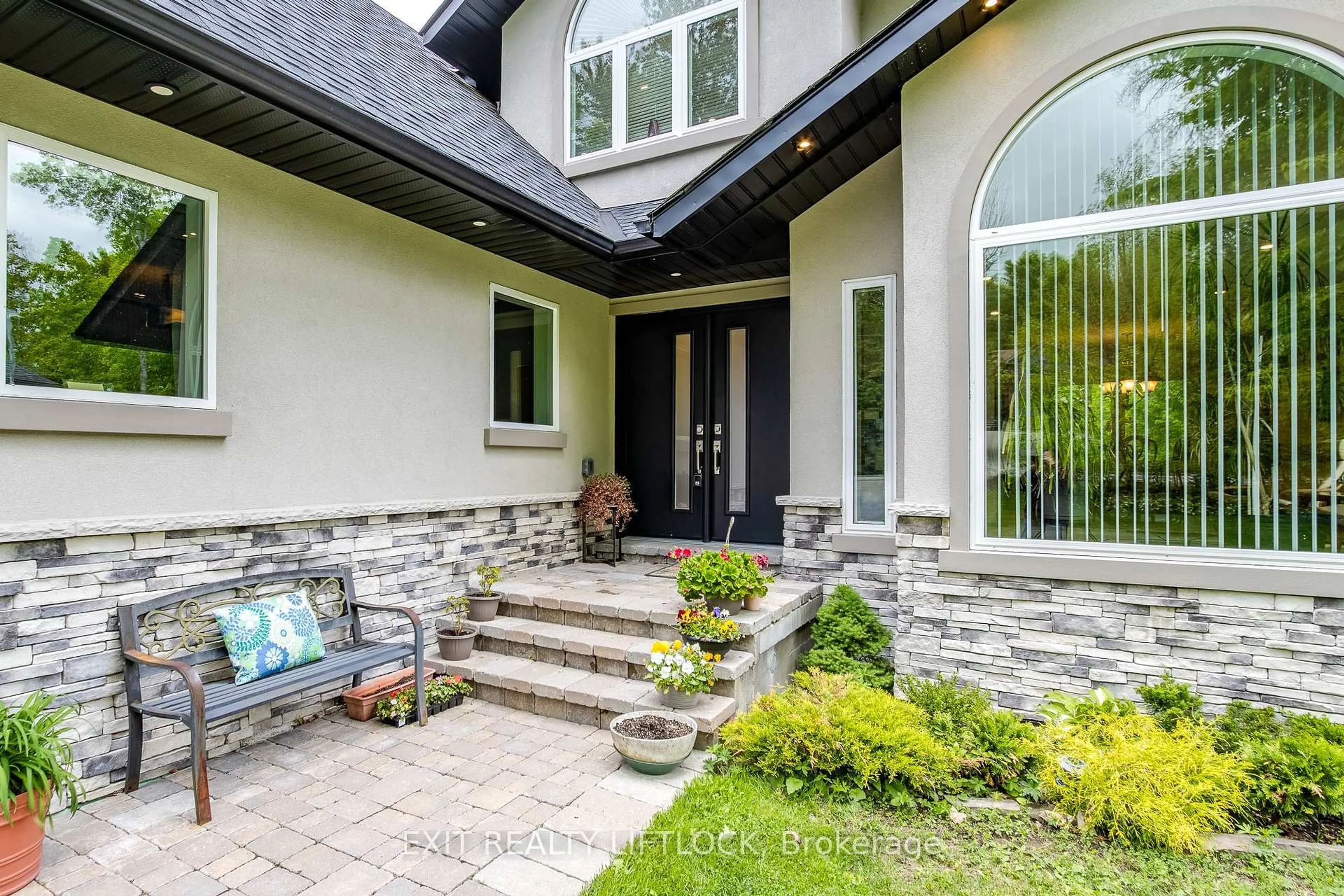 Home with brick exterior material, street for 77 Polish Ave, Penetanguishene Ontario L9M 1W8