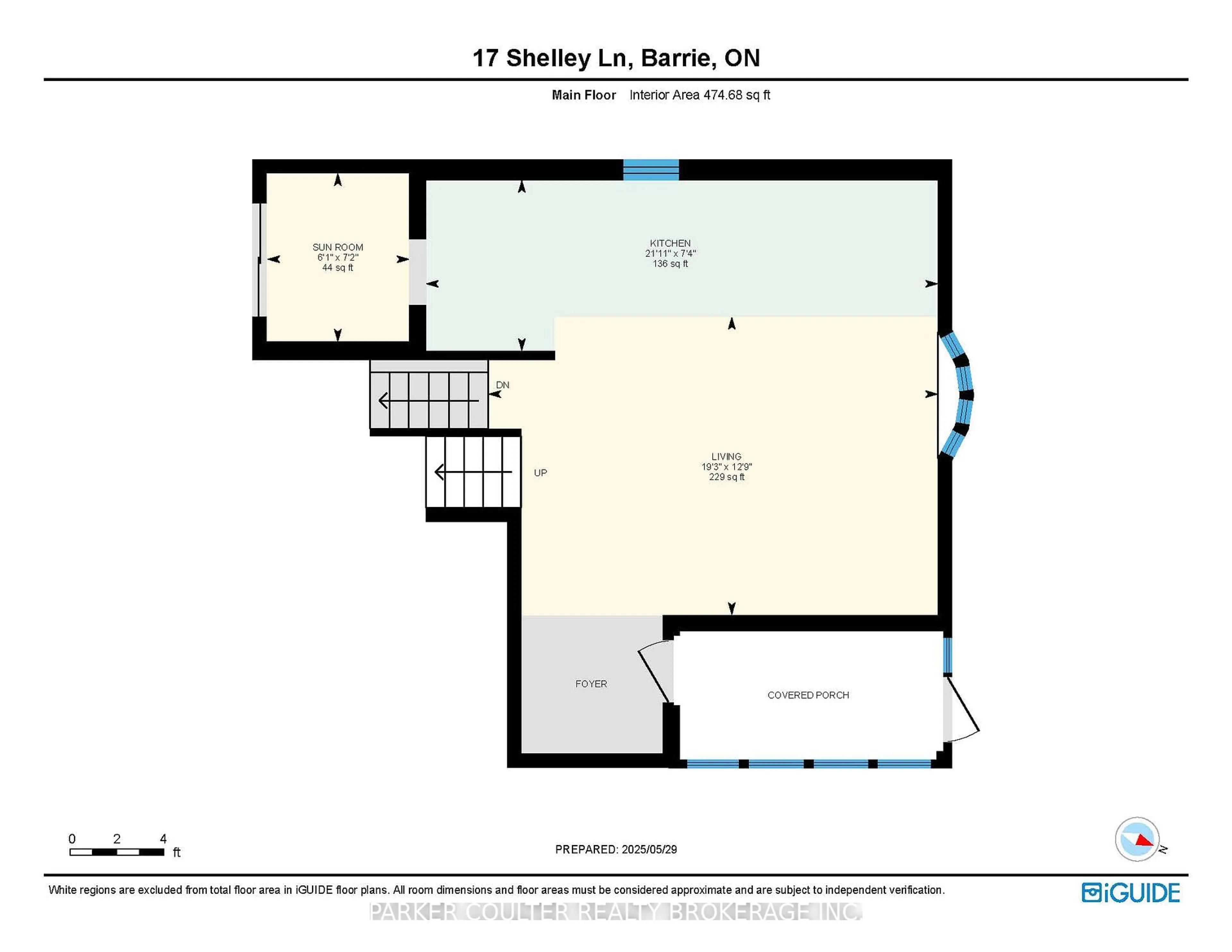 Floor plan for 17 Shelley Lane, Barrie Ontario L4N 4W4