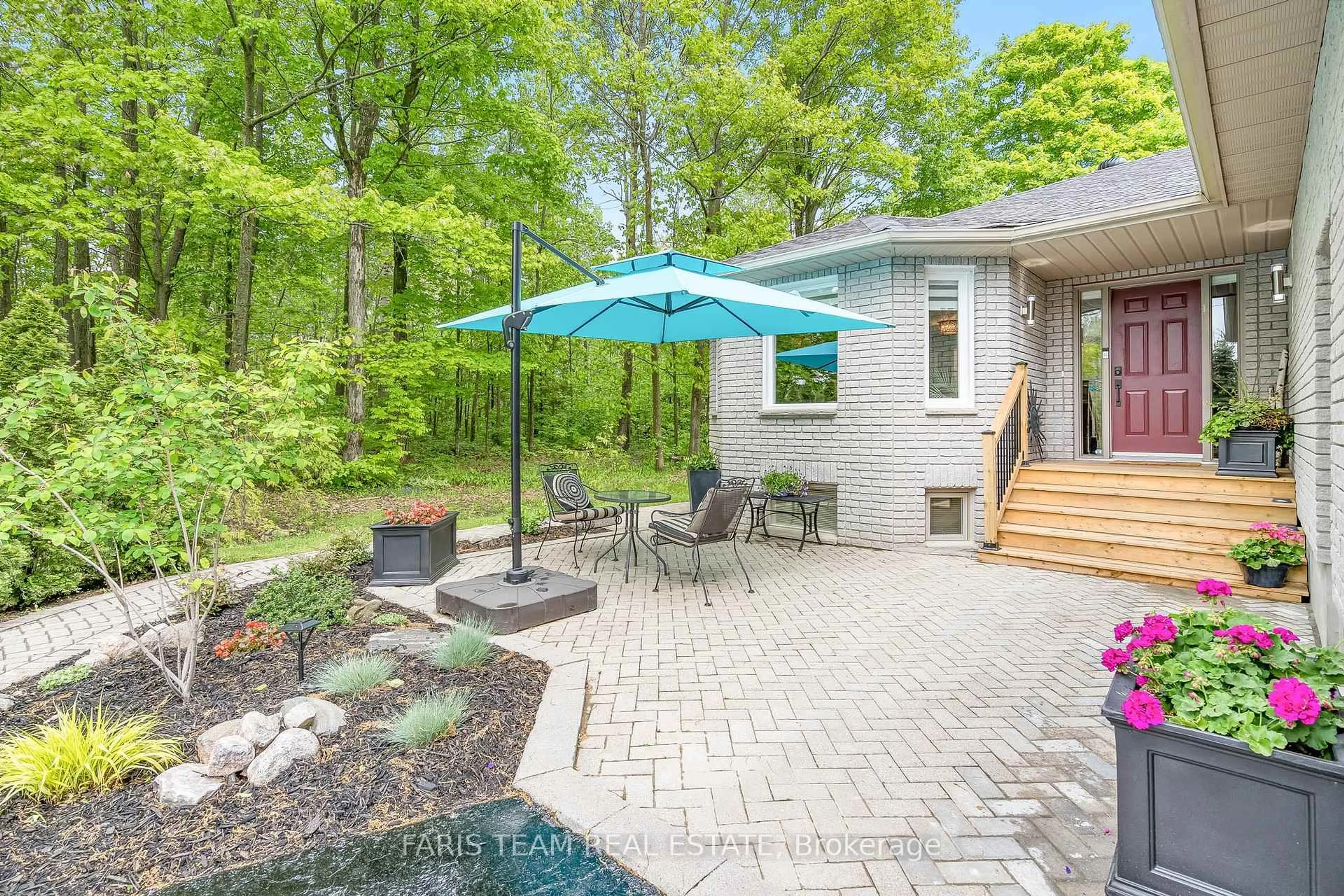 Patio, water/lake/river/ocean view for 30 Bourgeois Beach Rd, Tay Ontario L0K 2A0
