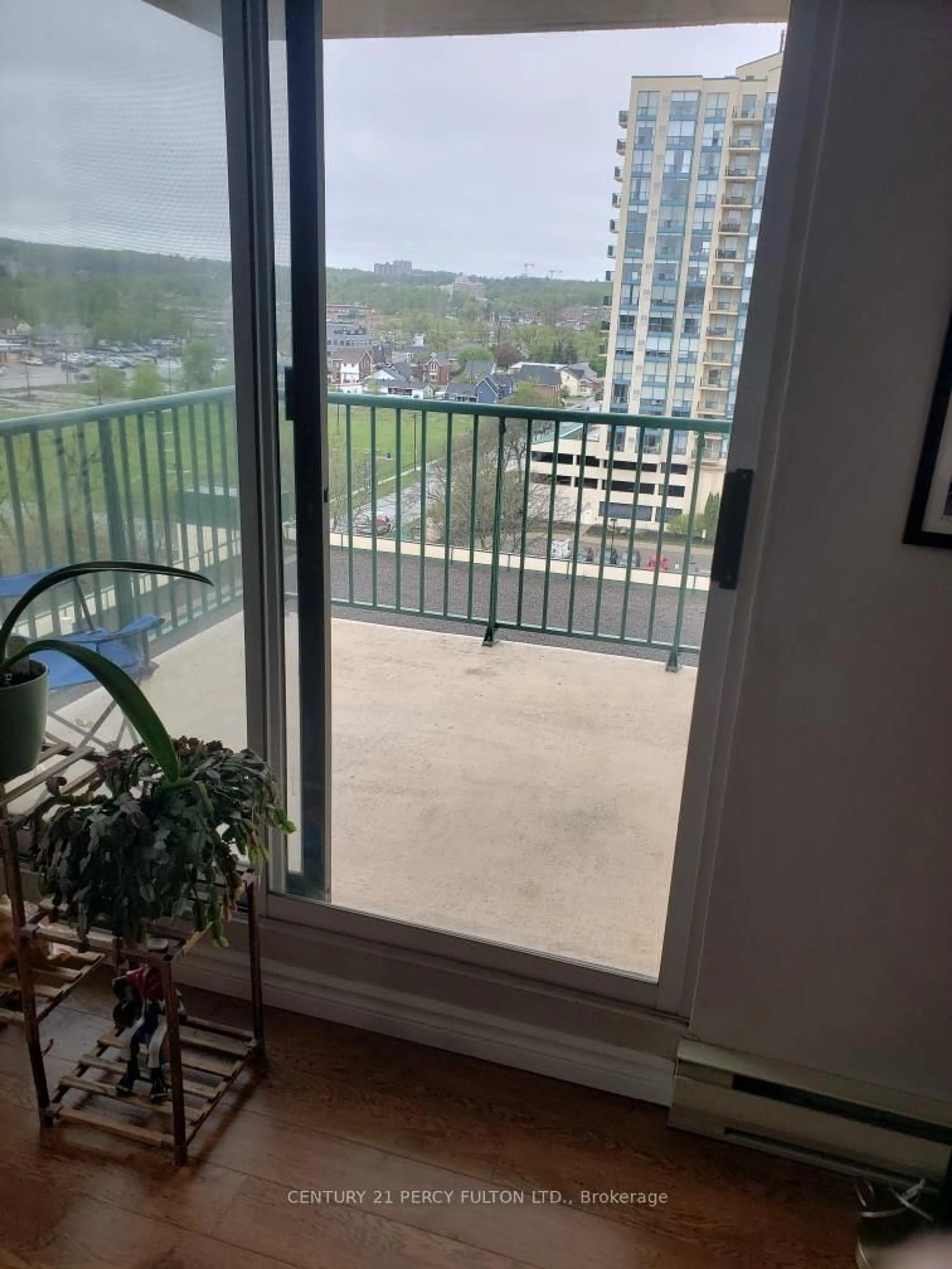 Balcony in the apartment, water/lake/river/ocean view for 75 Ellen St #1004, Barrie Ontario L4N 7R6