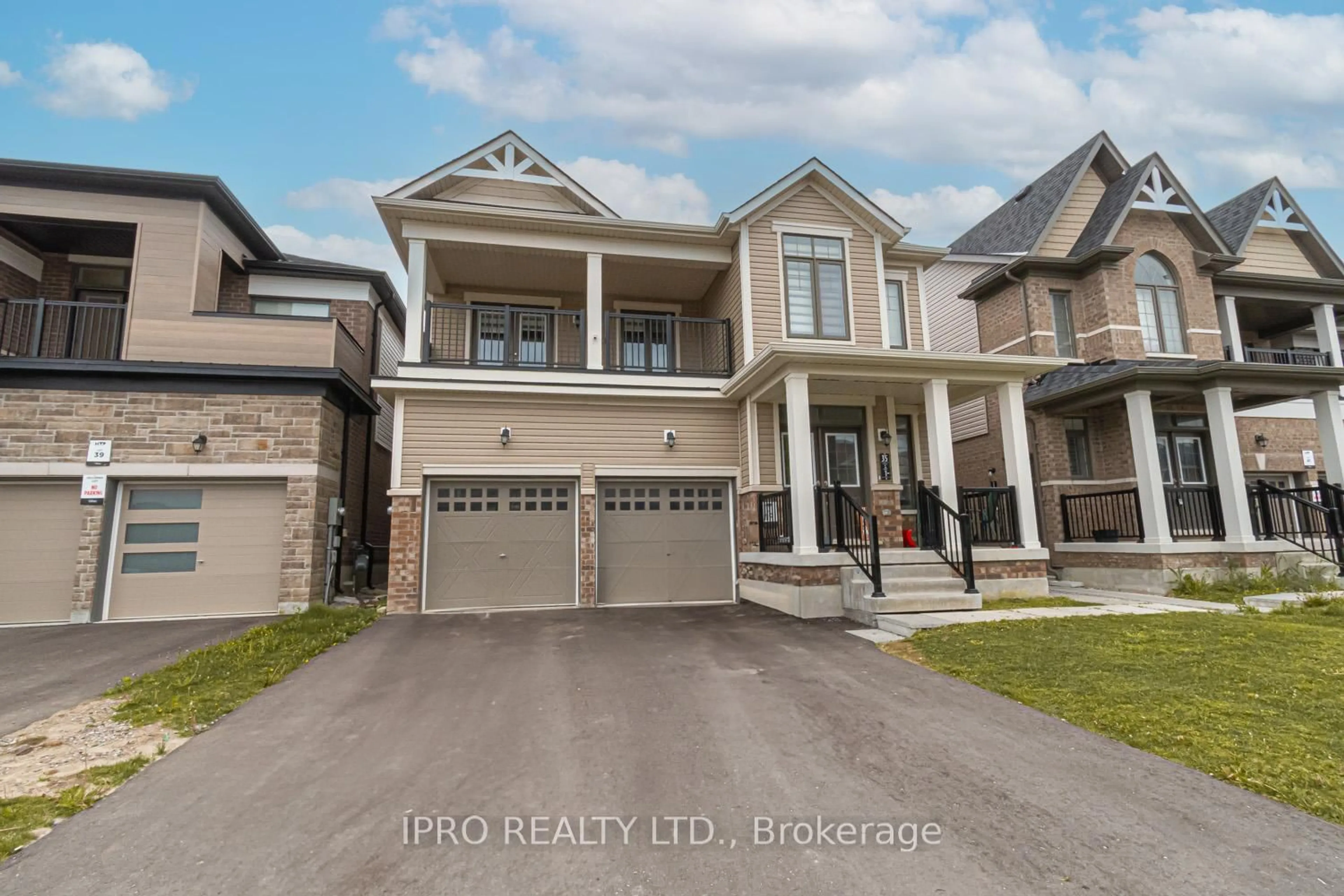 Home with brick exterior material, street for 35 Bannister Rd, Barrie Ontario L9J 0L5