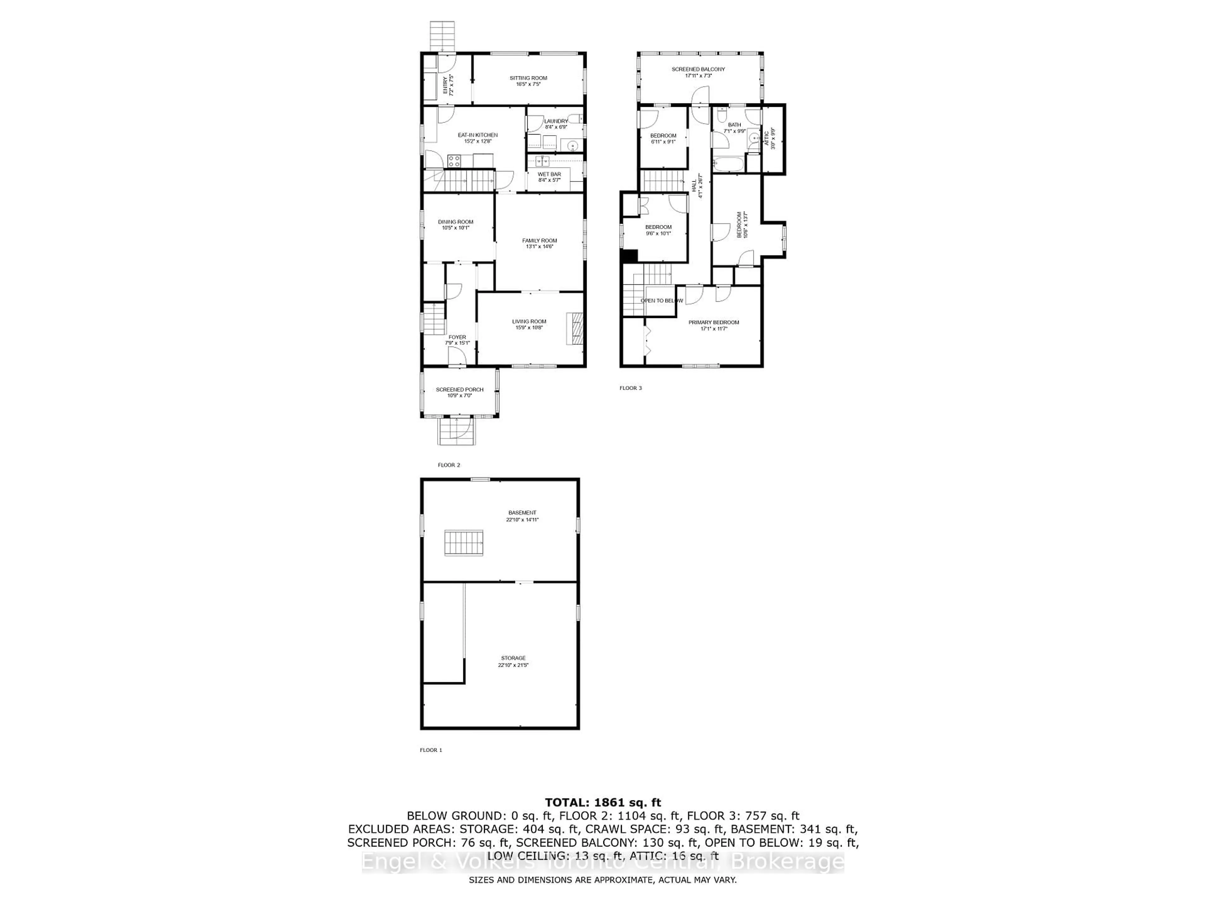 Floor plan for 299 Napier St, Collingwood Ontario L9Y 3T6
