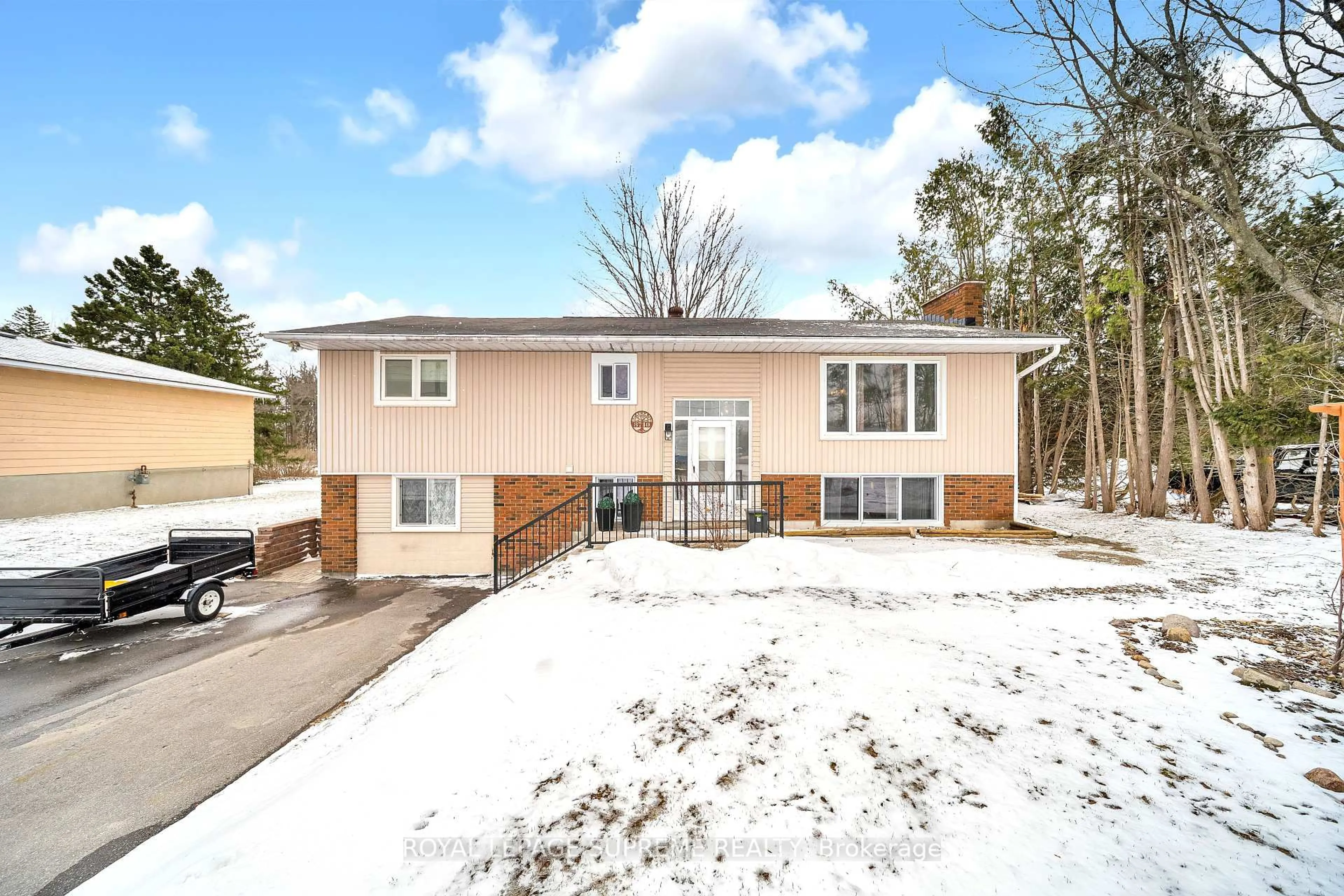 Home with brick exterior material, street for 8740 12 Highway, Oro-Medonte Ontario L3V 6H2