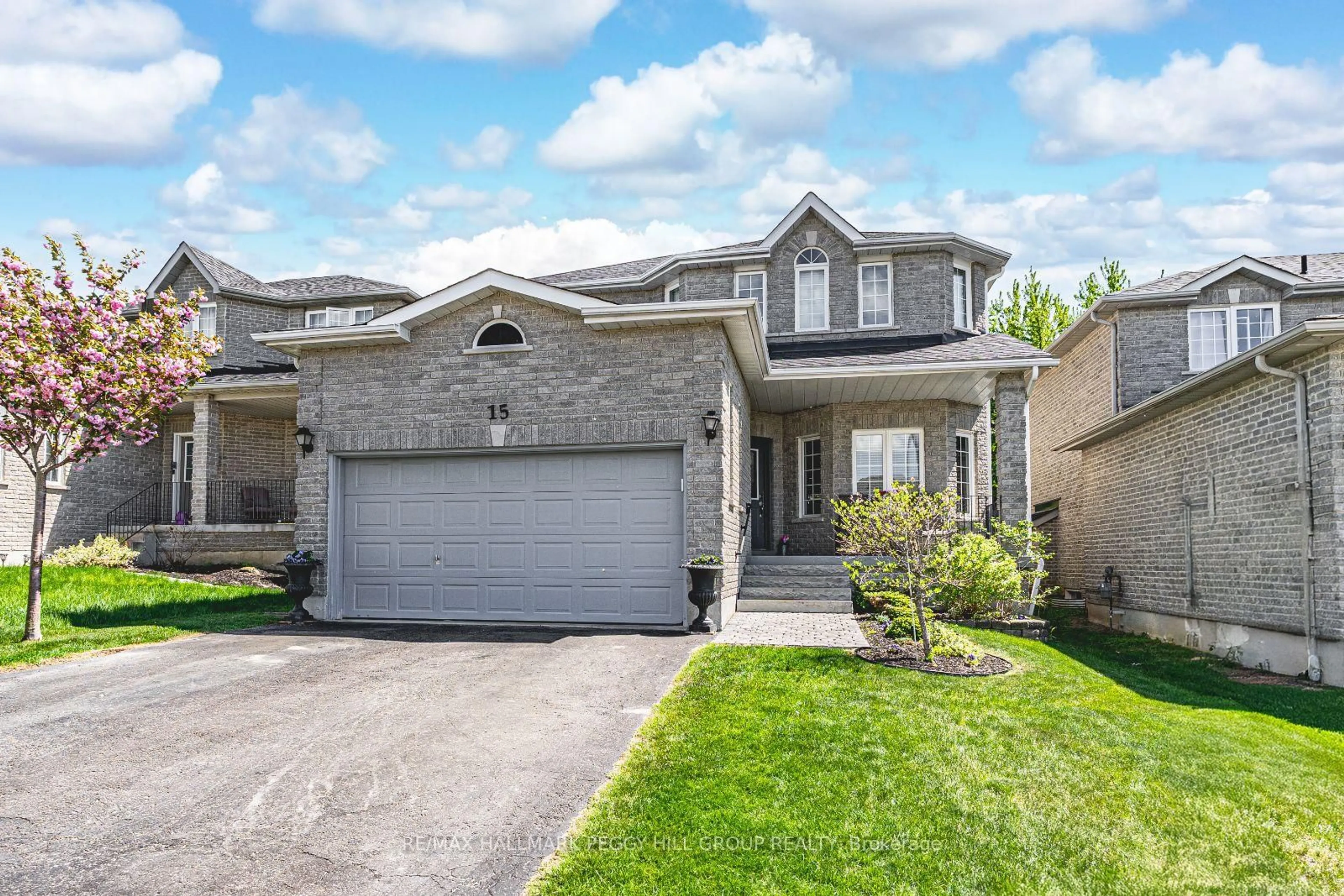 Home with brick exterior material, street for 15 Black Ash Tr, Barrie Ontario L4N 3K2