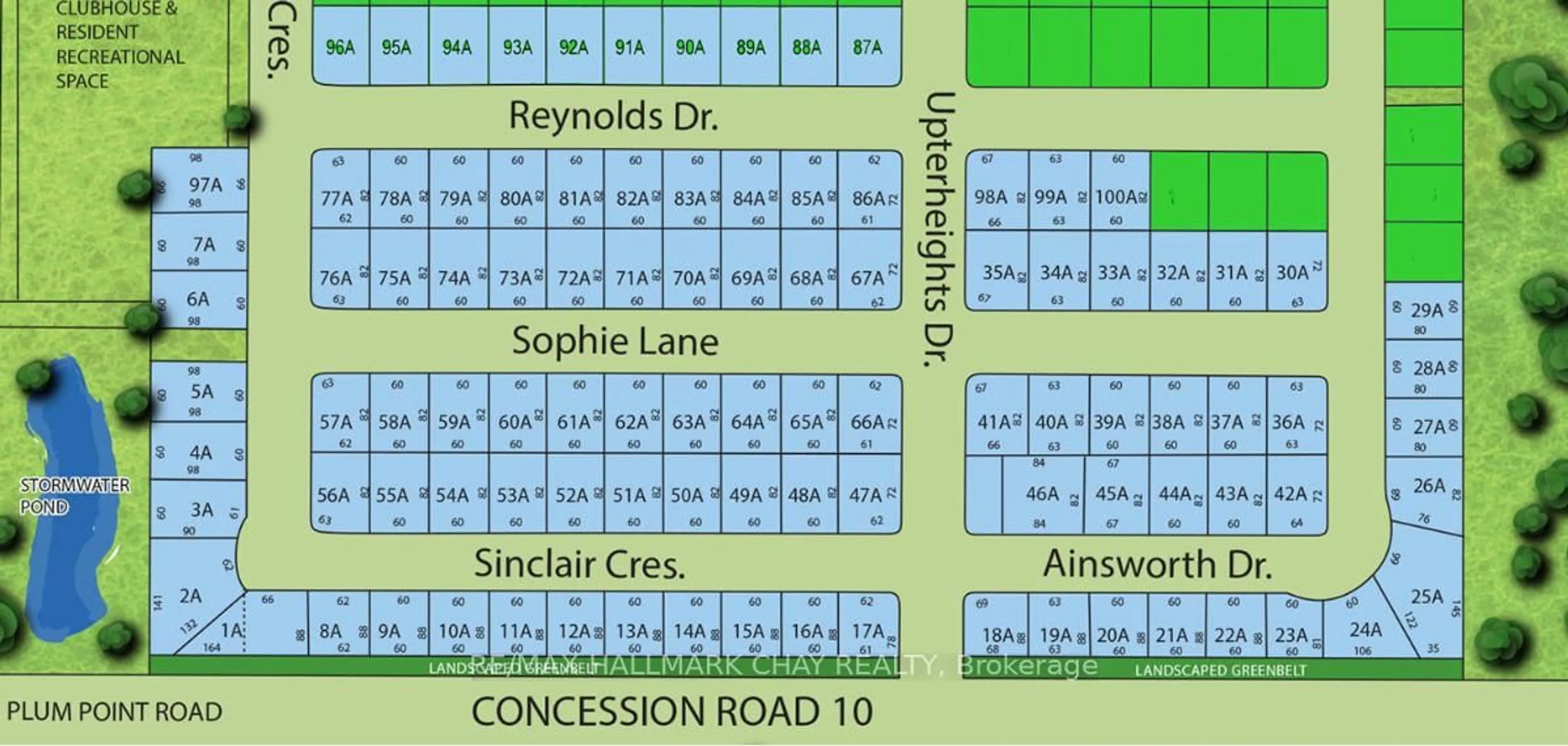 Floor plan for Lot 92A Reynolds Dr, Ramara Ontario L3V 0L3
