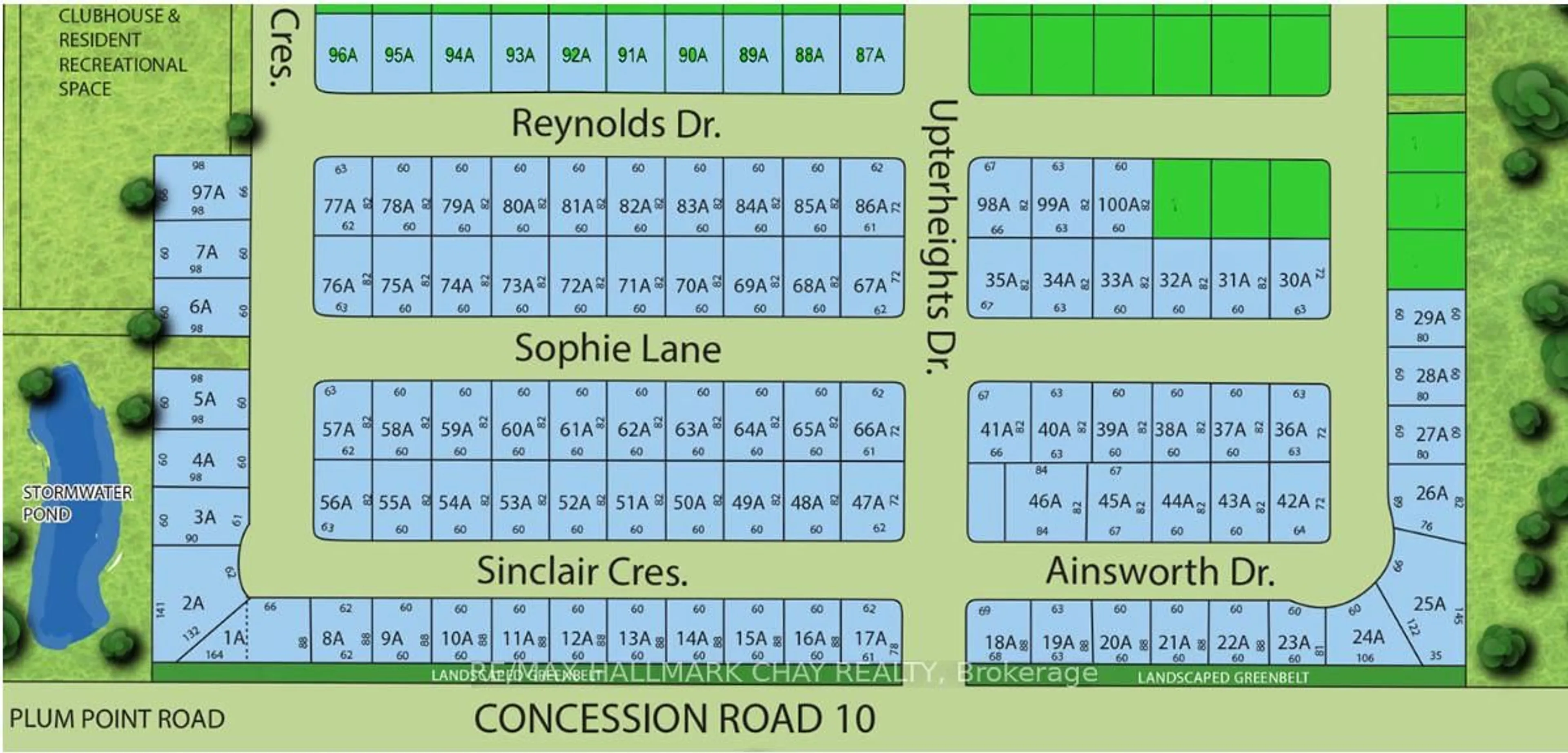 Floor plan for Lot 95A Reynolds Dr, Ramara Ontario L3V 0L3
