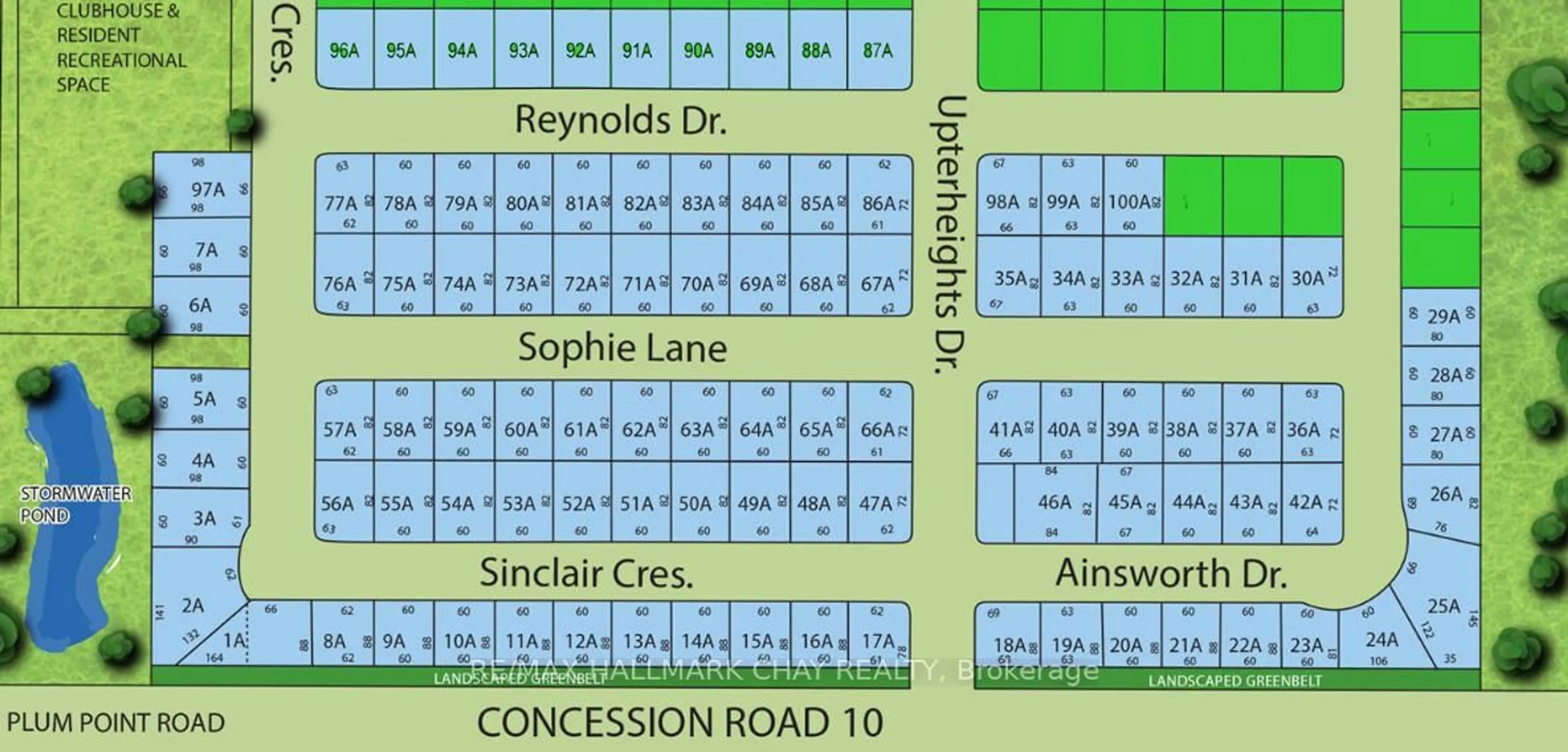Floor plan for Lot 89A Reynolds Dr, Ramara Ontario L3V 0L3