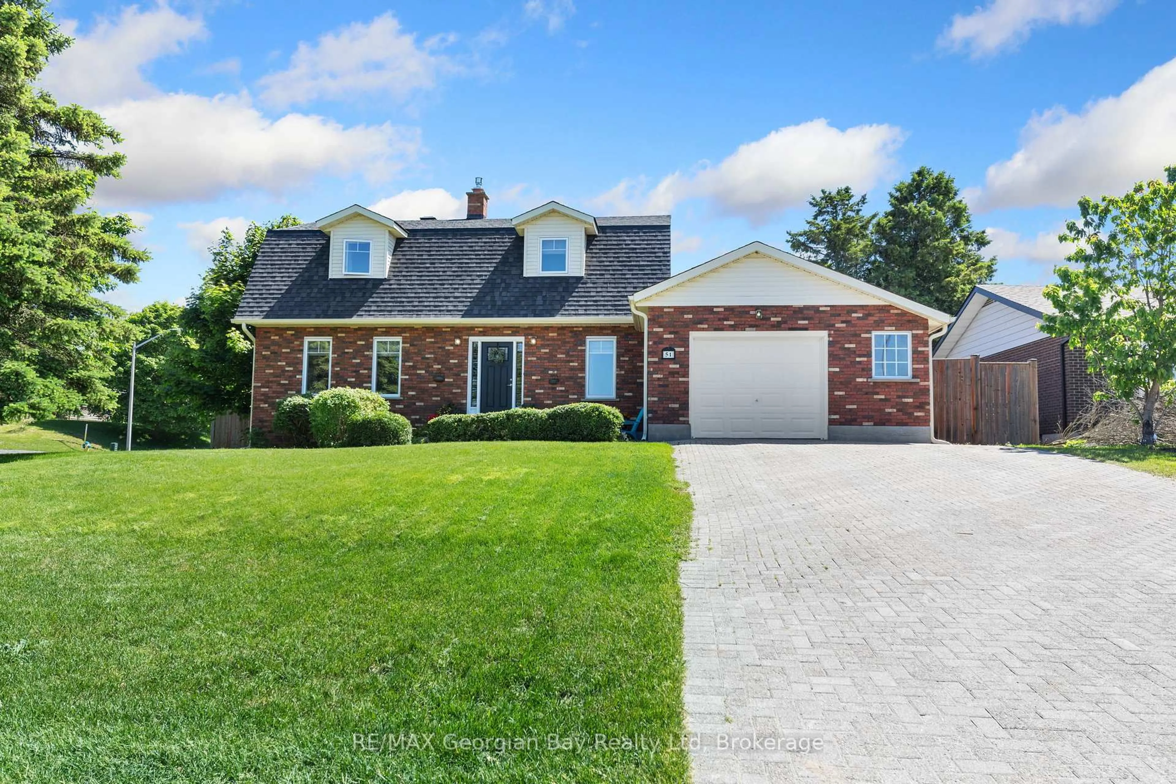 Home with brick exterior material, street for 51 PAYETTE Dr, Penetanguishene Ontario L9M 1H5