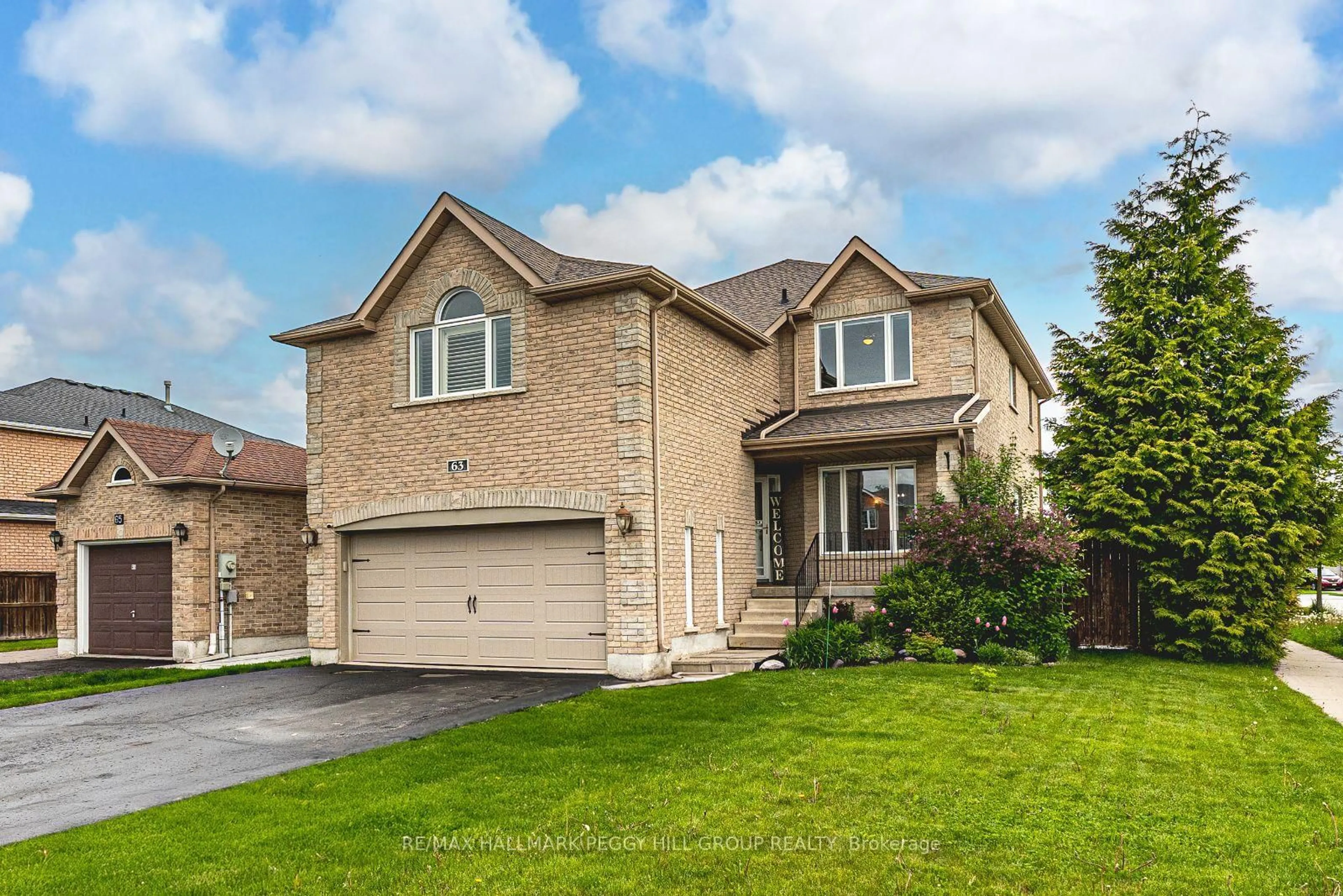 Home with brick exterior material, street for 63 Wismer Ave, Barrie Ontario L4N 9T9