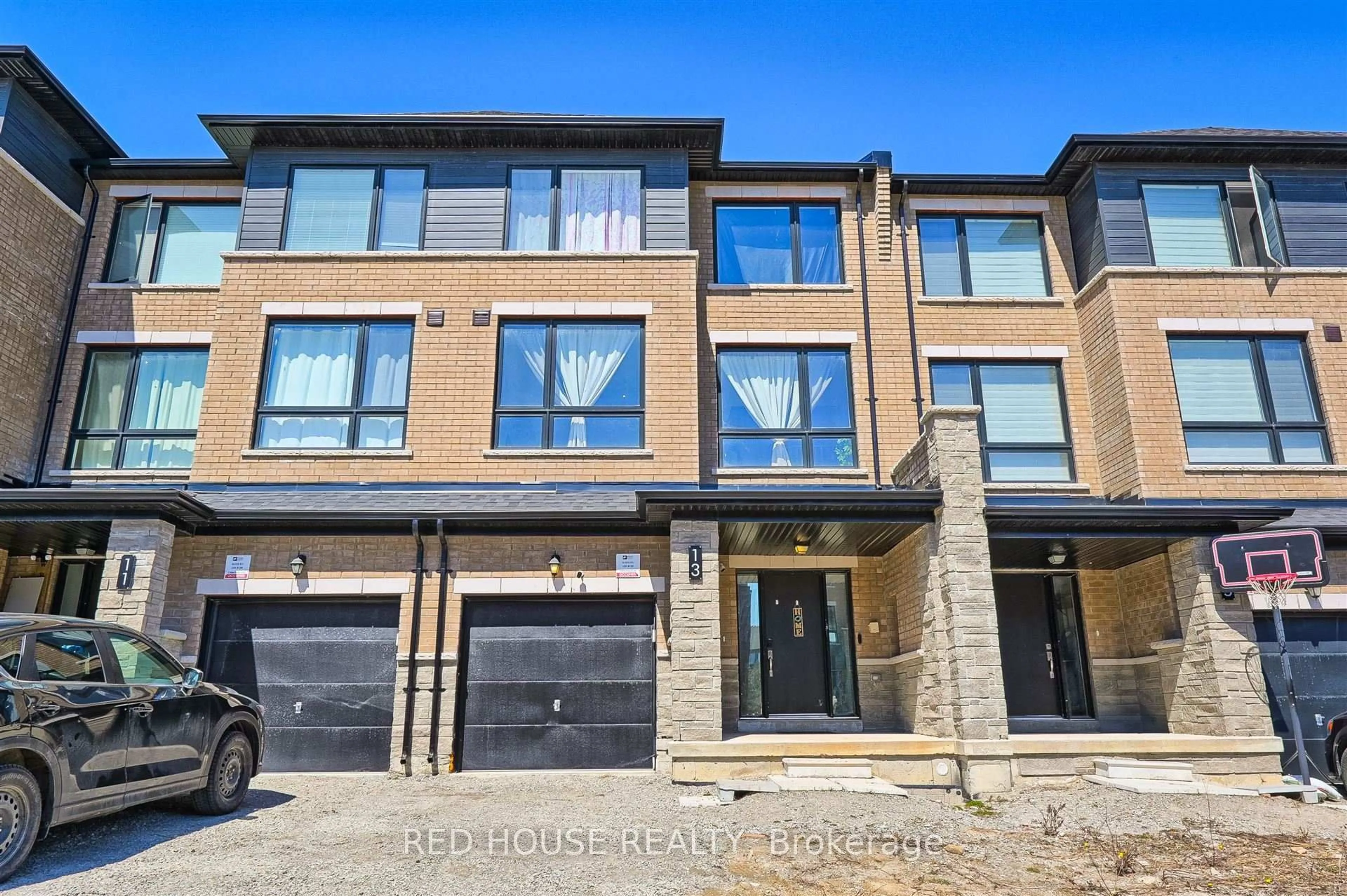 Home with brick exterior material, street for 13 Blue Forest Cres, Barrie Ontario L9J 0N3