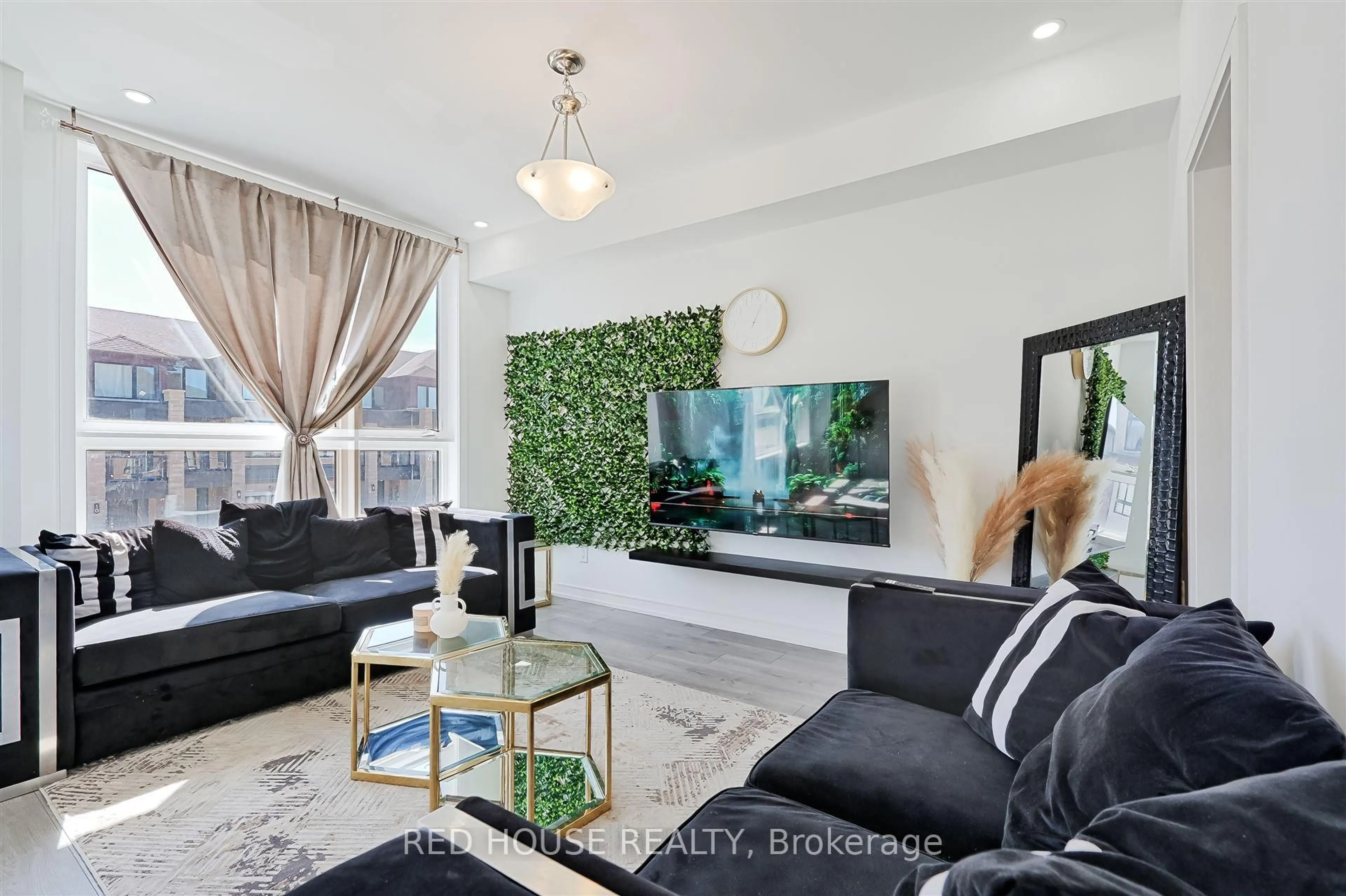 Living room with furniture, unknown for 13 Blue Forest Cres, Barrie Ontario L9J 0N3