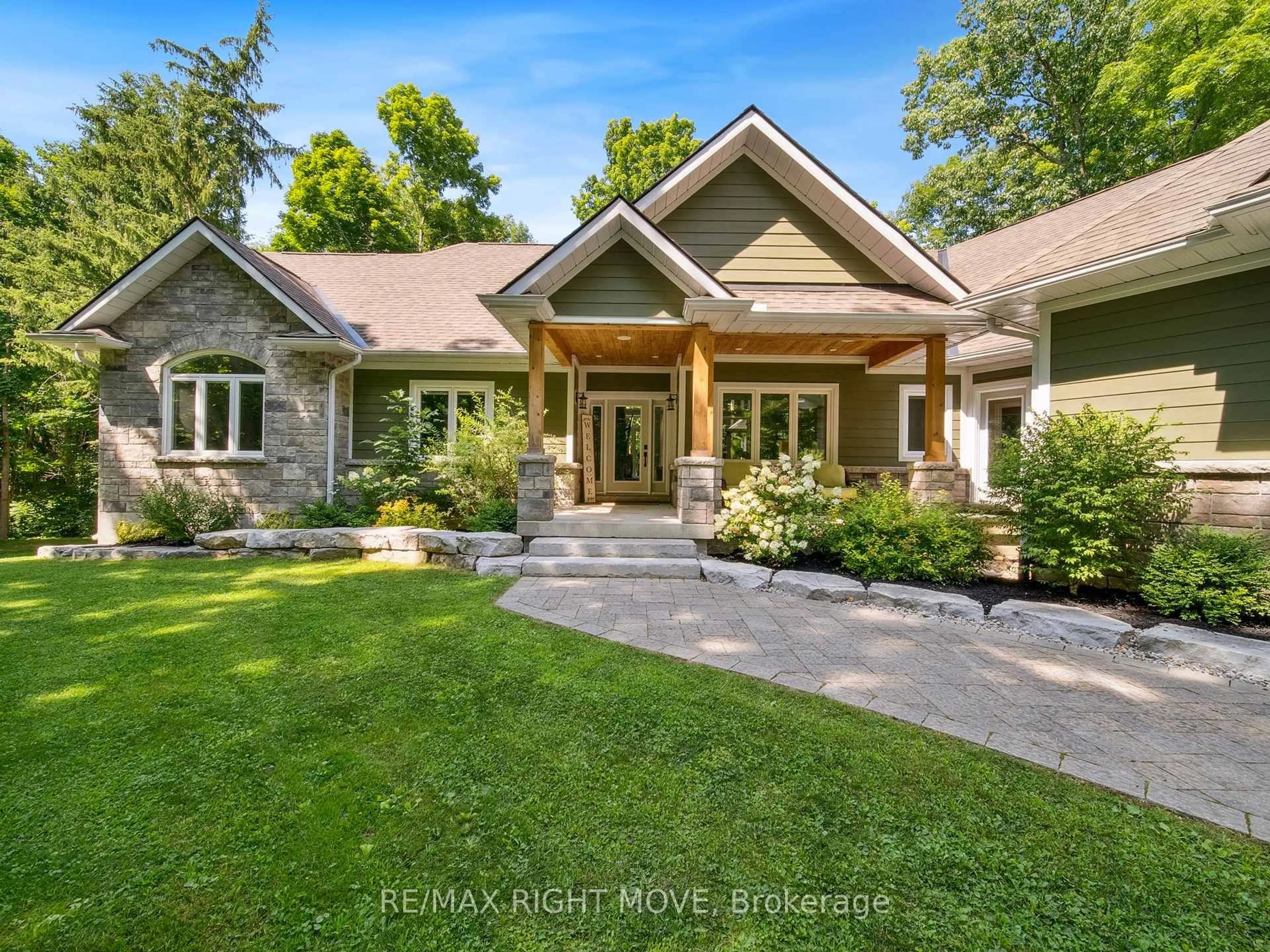 Home with brick exterior material, unknown for 143 Bass Line, Oro-Medonte Ontario L3V 0J9
