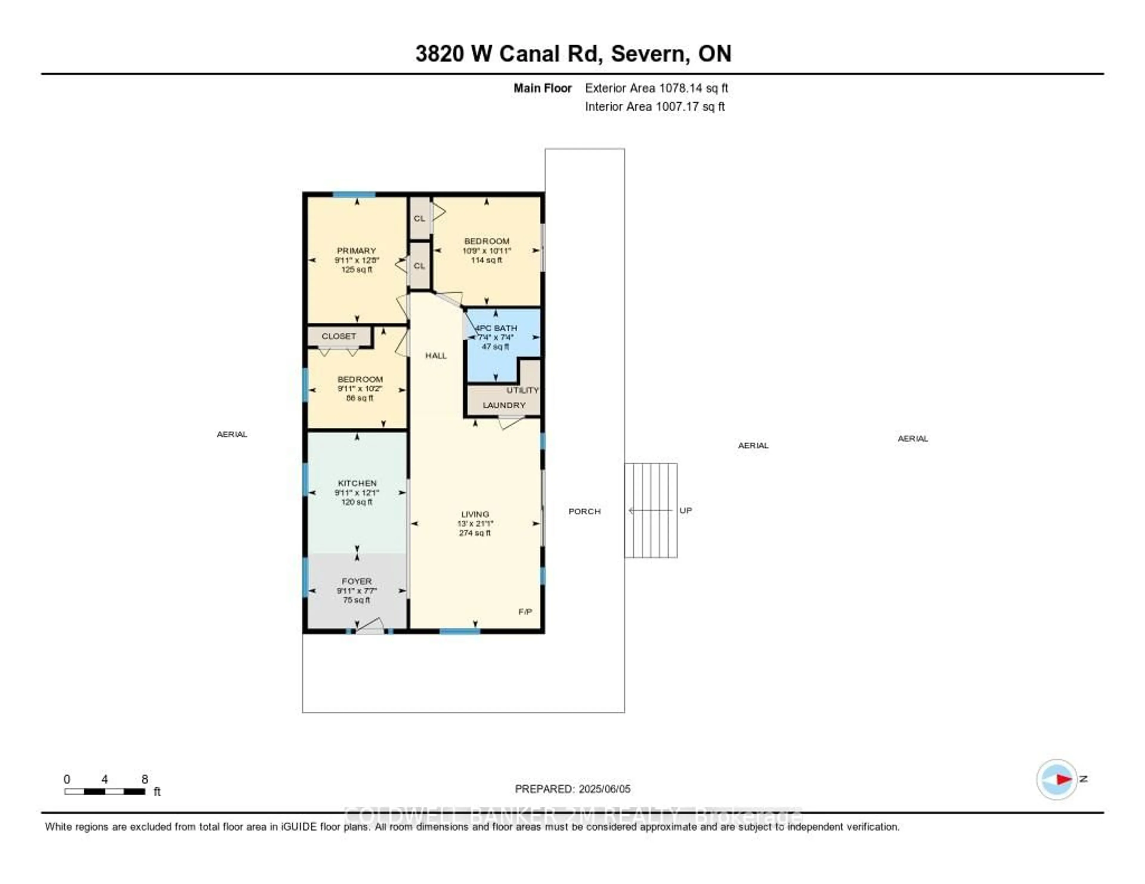 Floor plan for 3820 West Canal Rd, Severn Ontario P0E 1N0