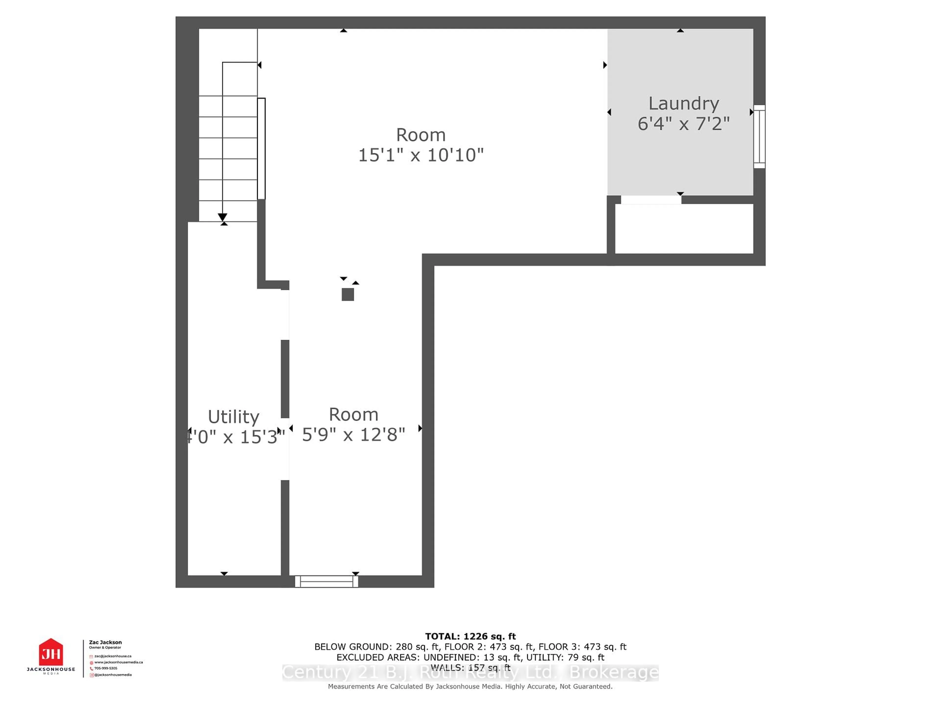 Floor plan for 17 Douglas St, Orillia Ontario L3V 5Y3