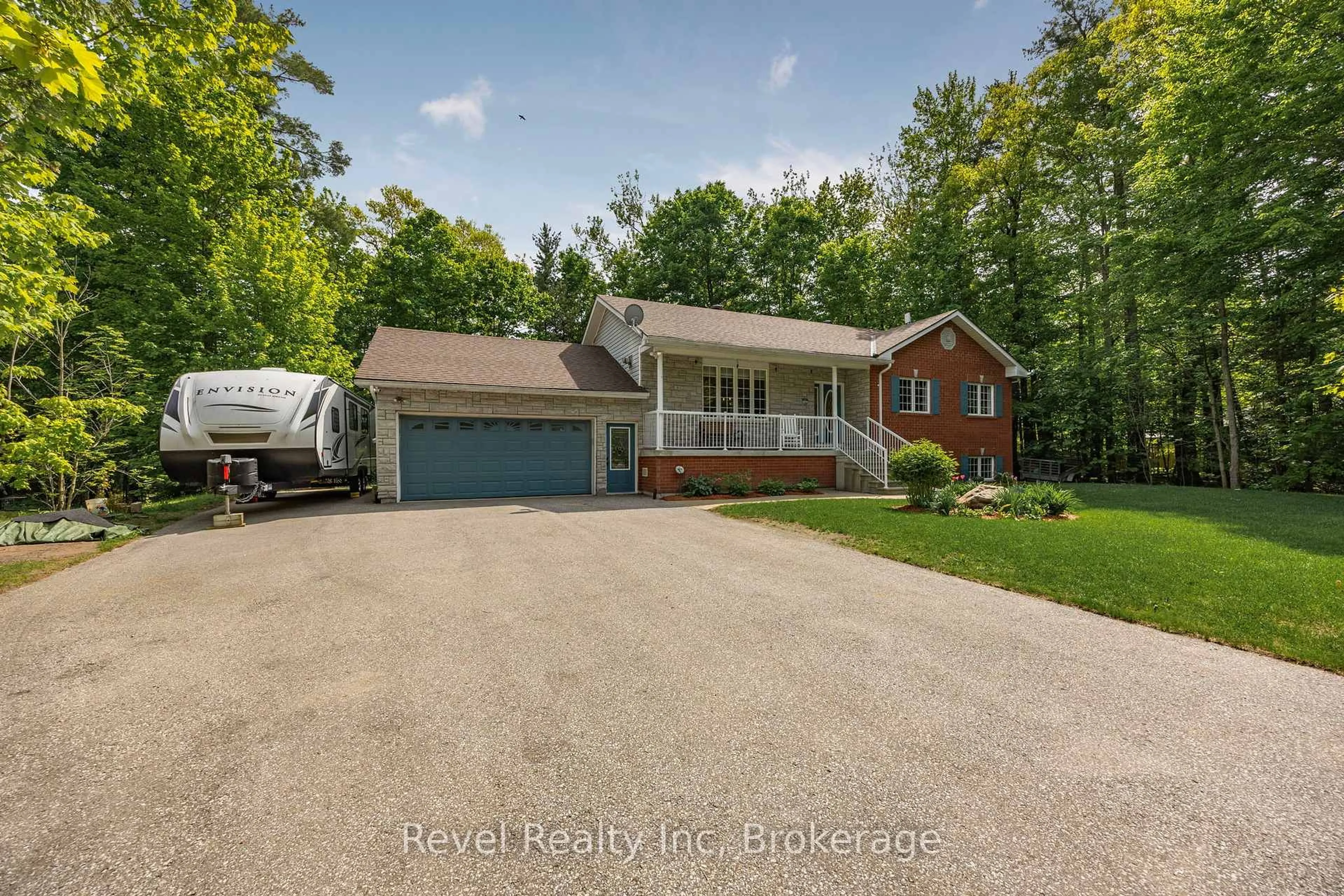 A pic from outside/outdoor area/front of a property/back of a property/a pic from drone, water/lake/river/ocean view for 9 ALBION Lane, Tiny Ontario L9M 0J2