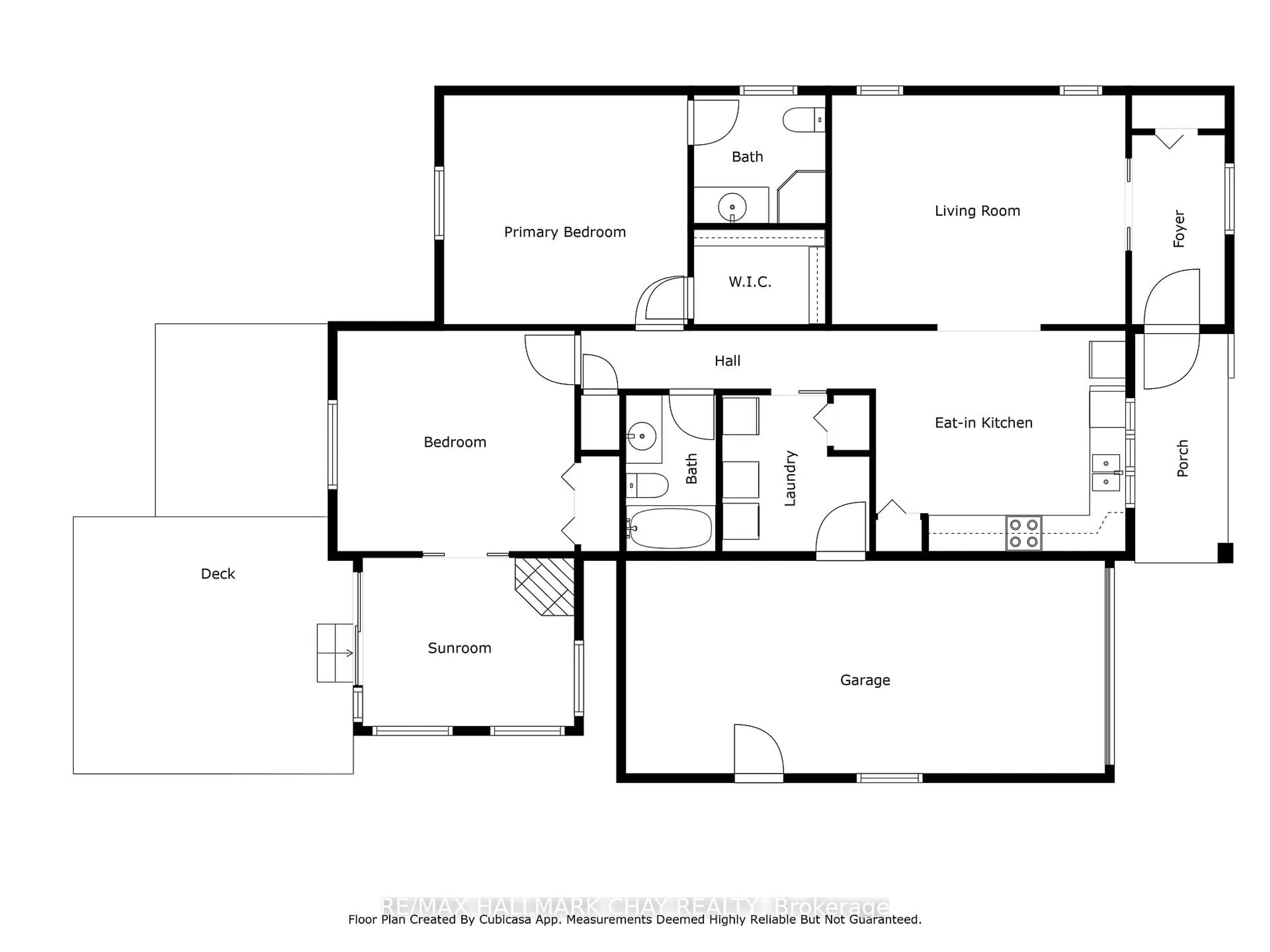 Floor plan for 5 Virginia Ave, Wasaga Beach Ontario L9Z 3A8